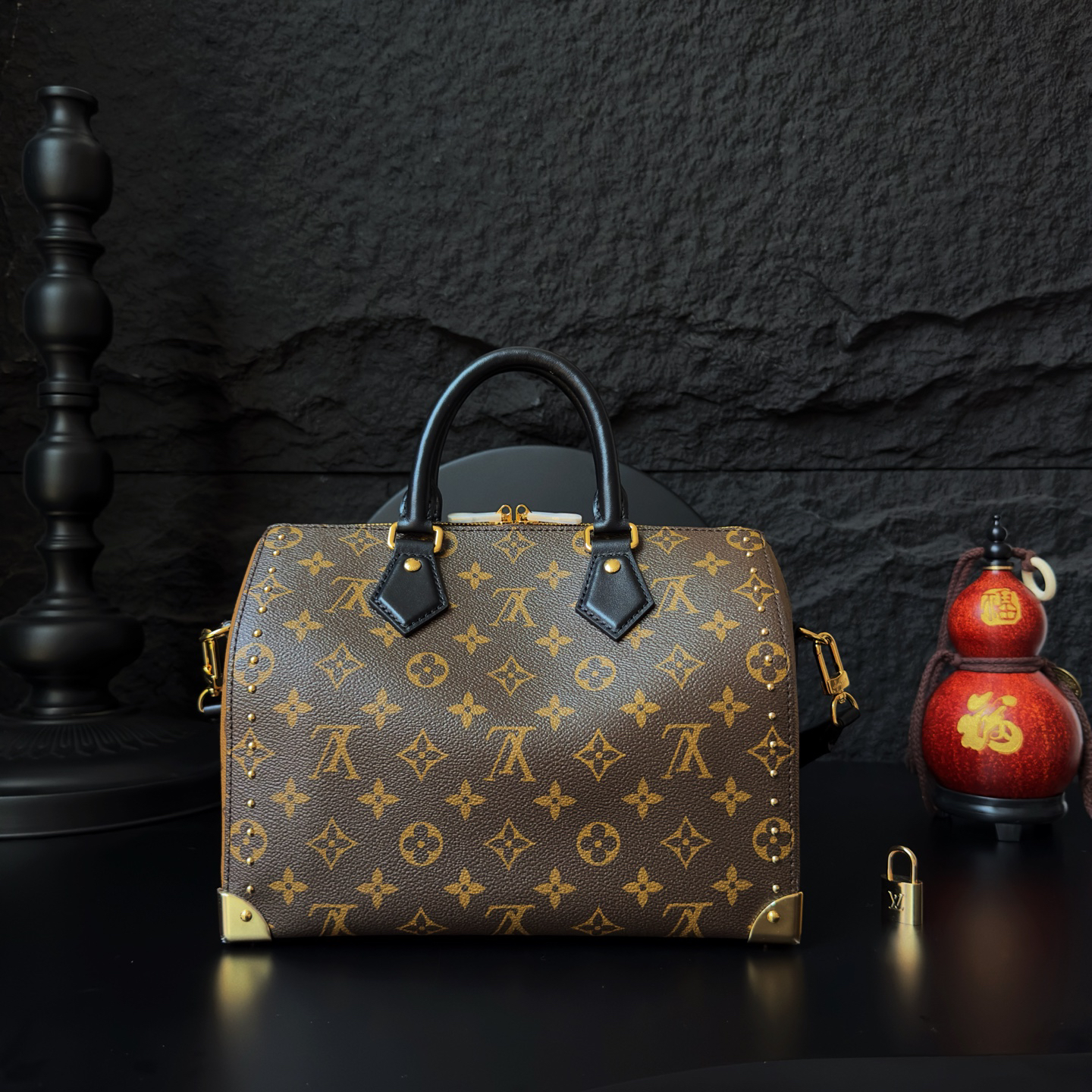 Louis Vuitton Speedy Trunk 25 Handbag M26181 - Image 4