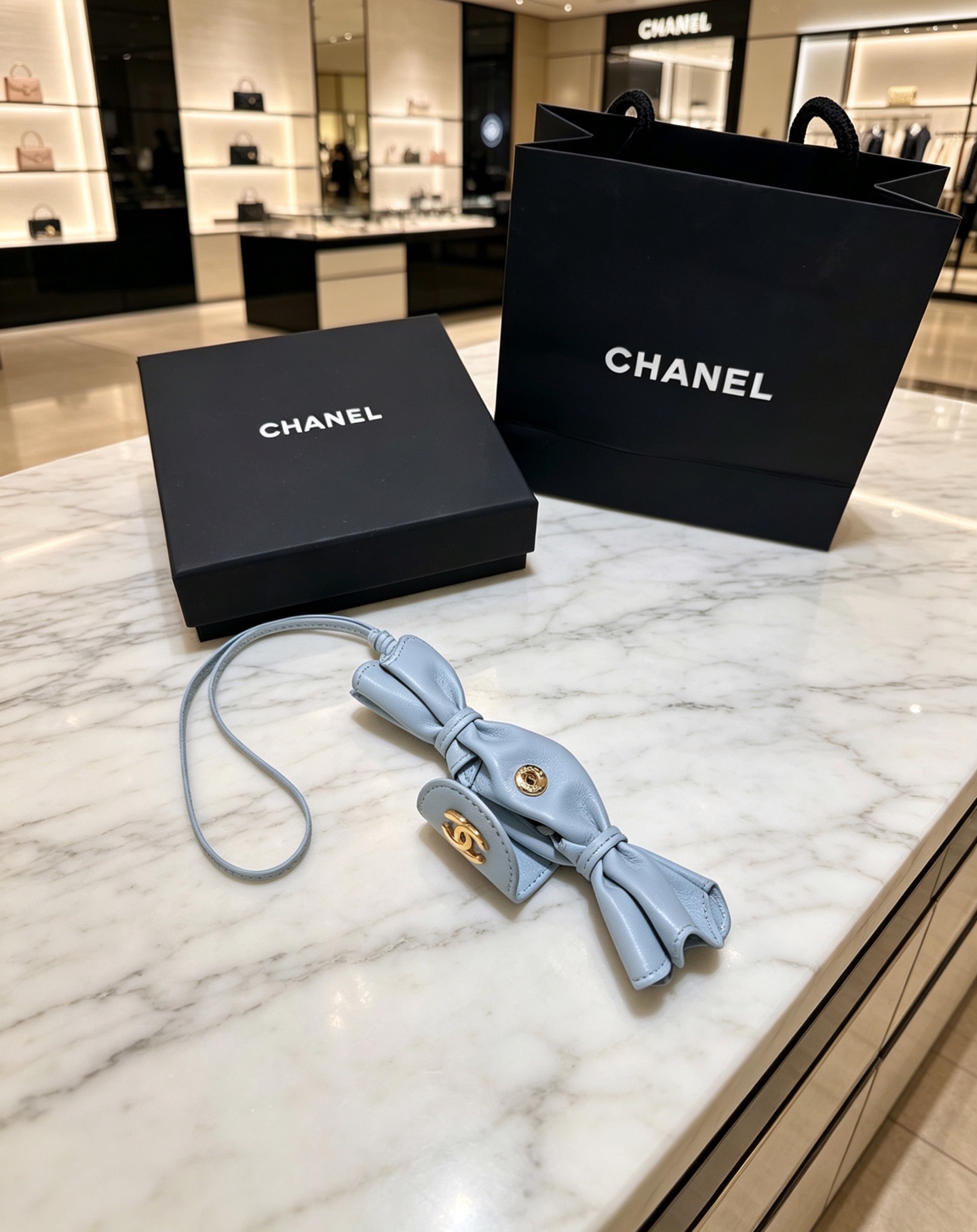 Chanel Lambskin Candy Bag Charm - Image 4