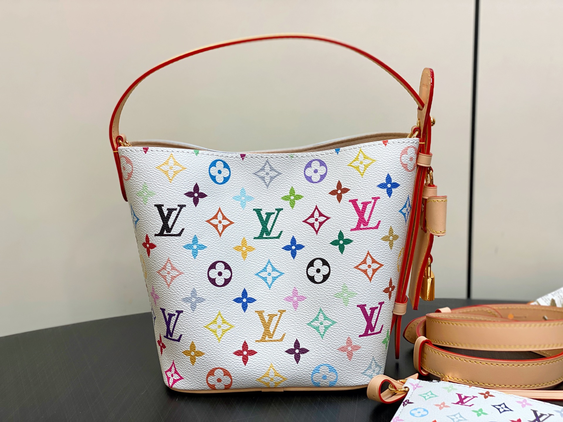 Louis Vuitton x Takashi Murakami All In BB Handbag M13089 - Image 4