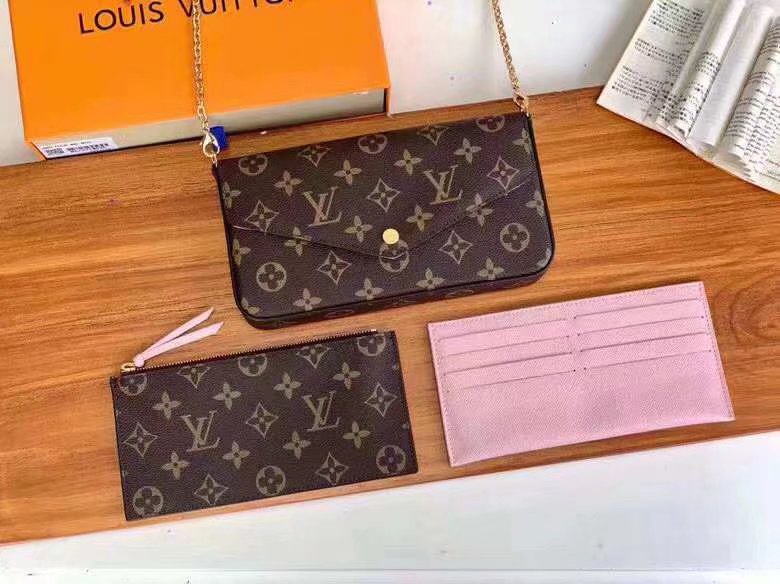 Louis Vuitton Félicie Three-Piece Clutch Bag - Image 4