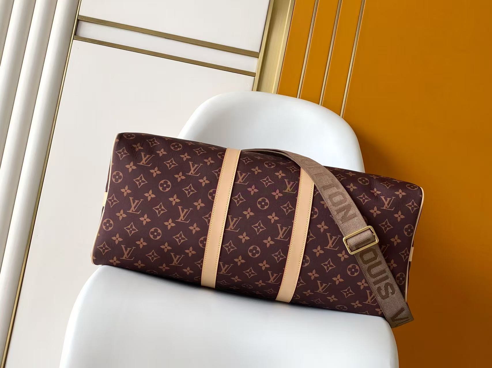 M2A497 Keepall 50 Monogram Travel Bag - Image 4