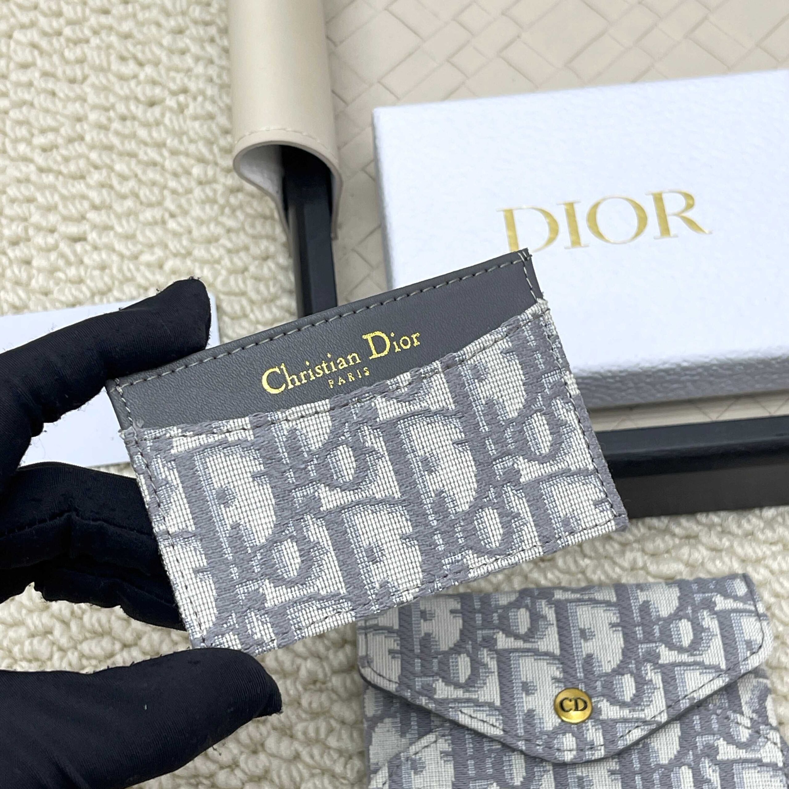 Dior Oblique 2-in-1 Card Holder - Image 4