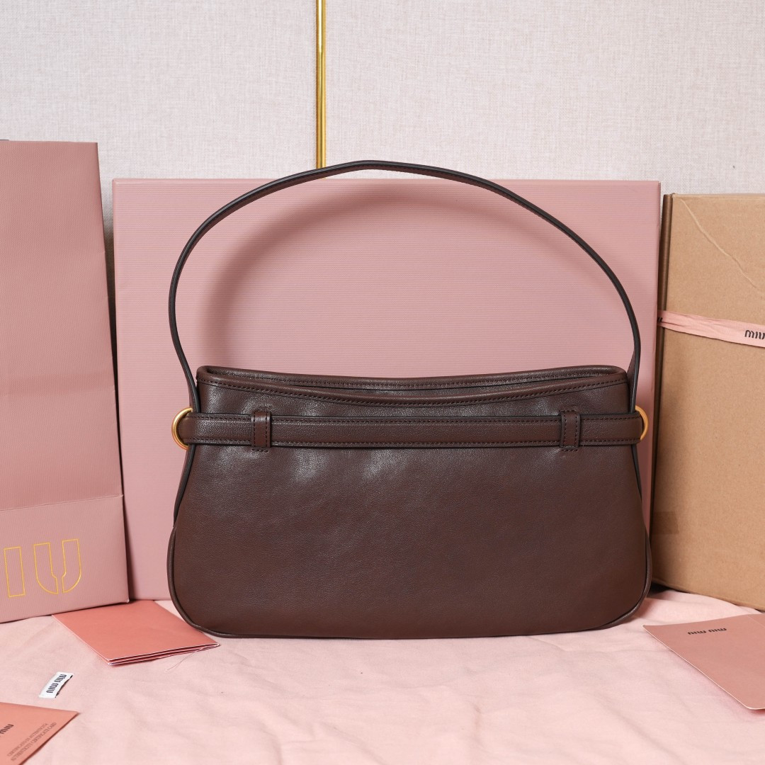 Aventure Leather Shoulder Bag 5BC182 - Image 4