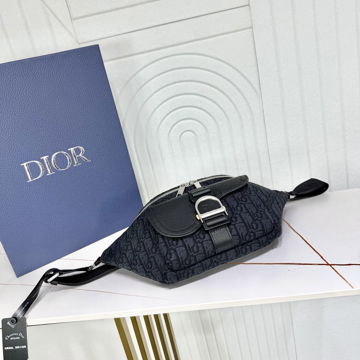 Dior Heritage Saddle Belt Bag - Image 4