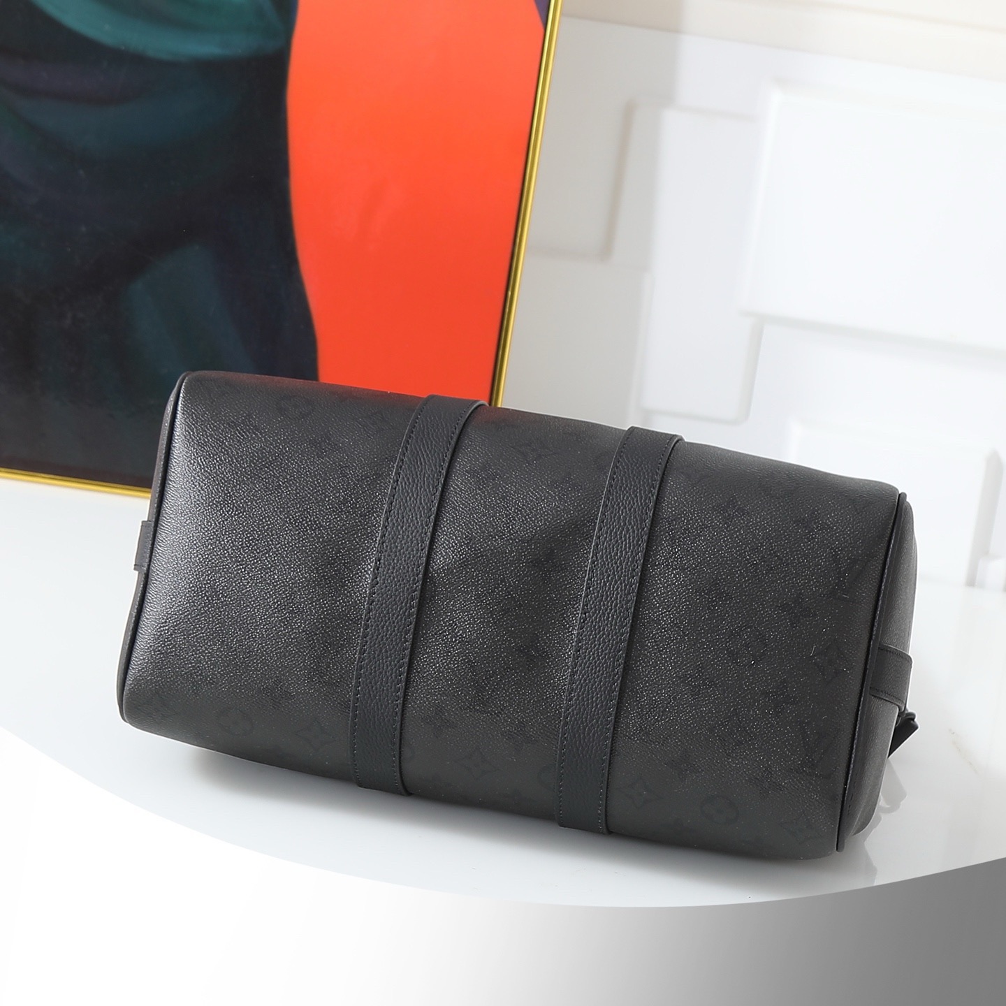 Louis Vuitton Keepall Bandouliere 35 Travel Bag M28370 Monogram Midnight - Image 4
