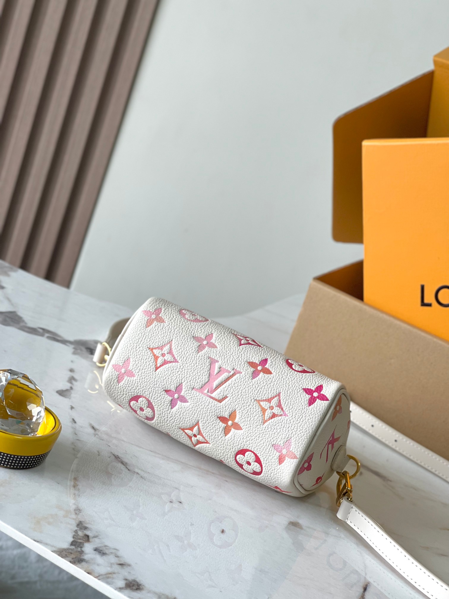 Louis Vuitton Nano Speedy Bag in Monogram Empreinte Leather - Image 4
