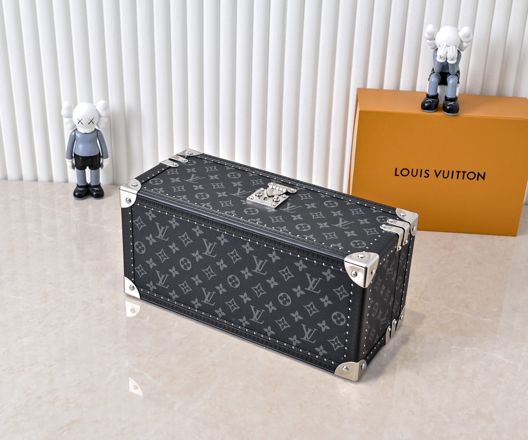 Louis Vuitton M20209 Monogram Watch and Jewelry Storage Box - Image 4