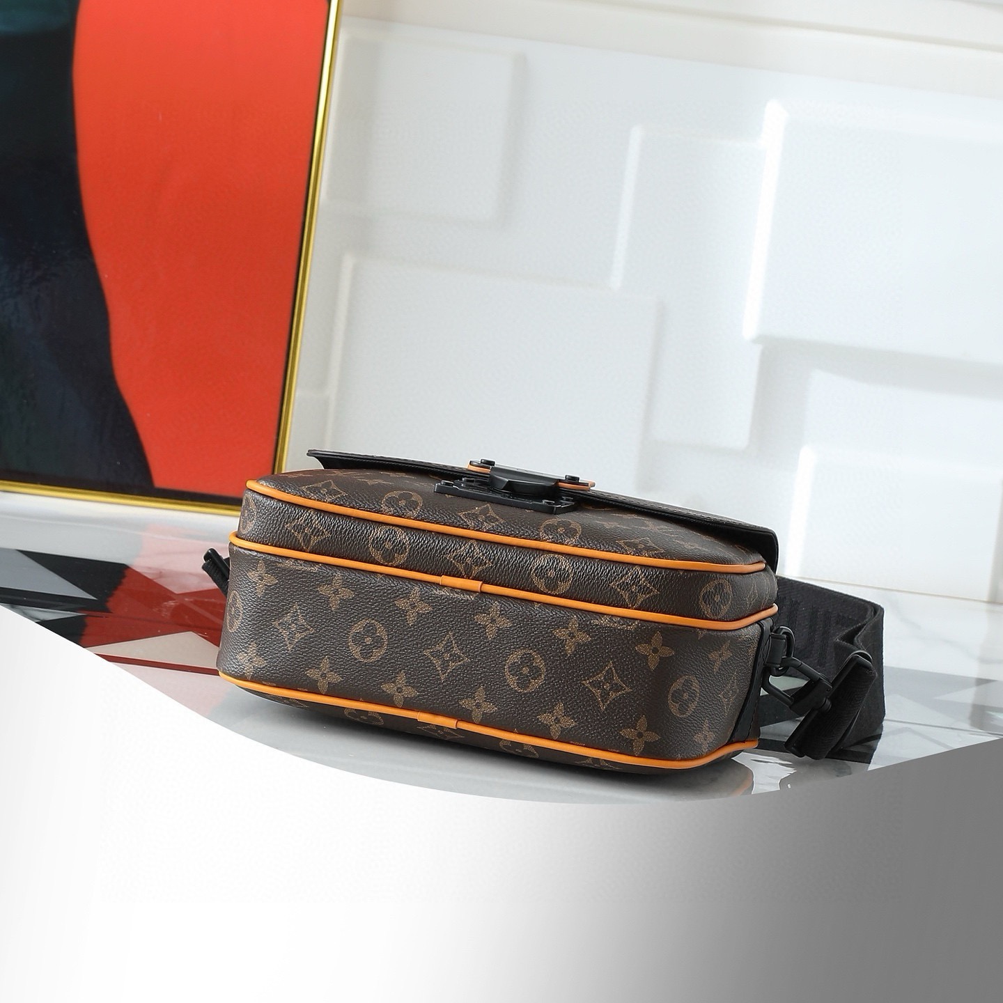 Louis Vuitton M46688 Monogram Macassar Messenger Bag - Image 4