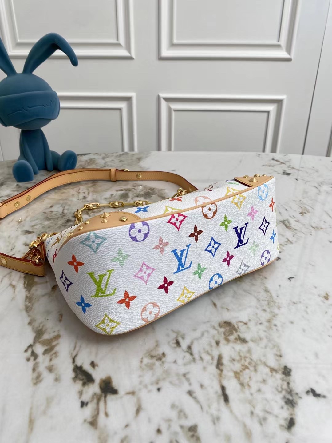 Louis Vuitton x Takashi Murakami Boulogne M27790 Shoulder Bag - Image 4