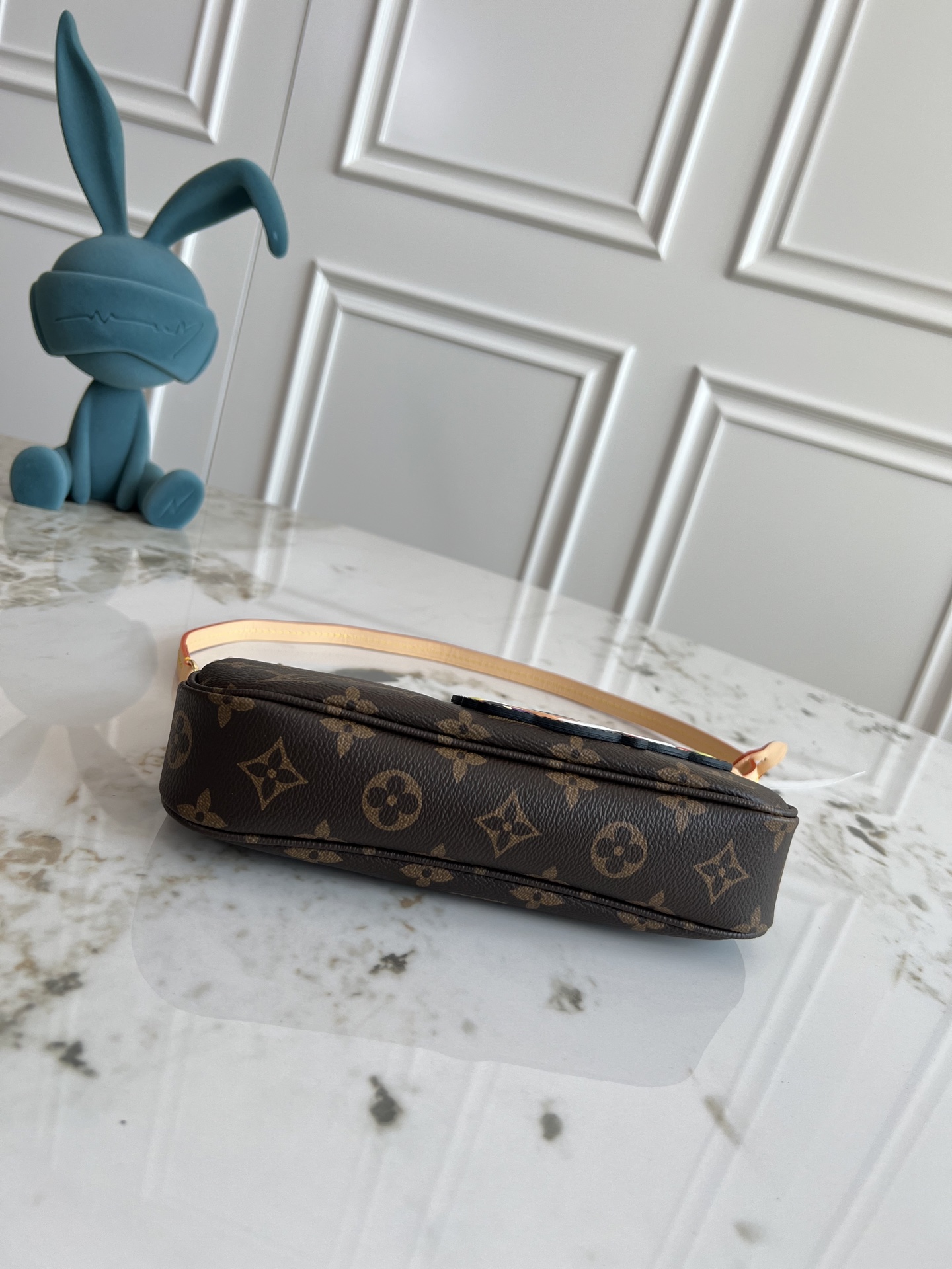 Louis Vuitton x Murakami Pochette Accessoires Handbag - Image 4