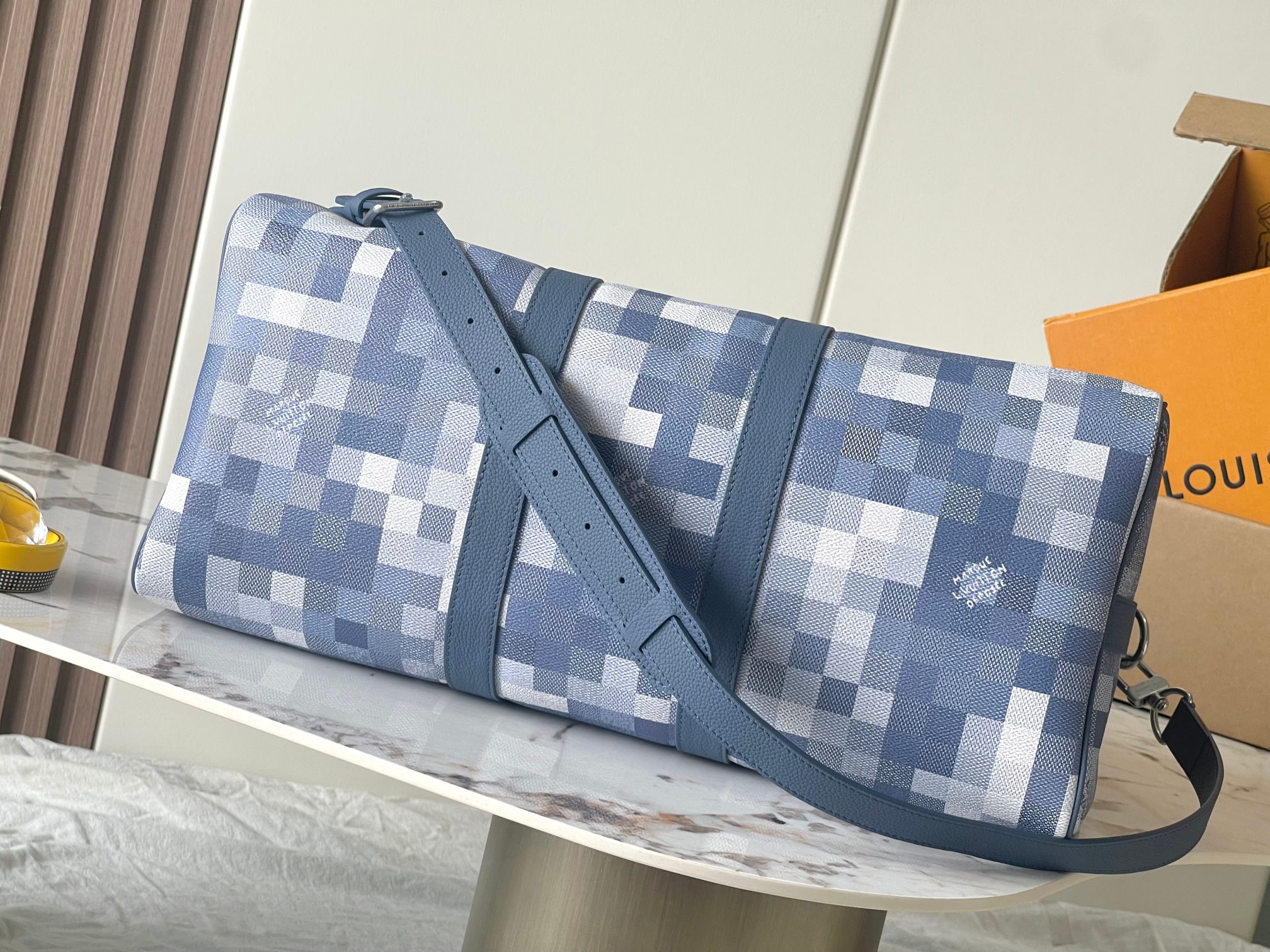 Louis Vuitton Keepall Bandouliere 45 Travel Bag - Image 4