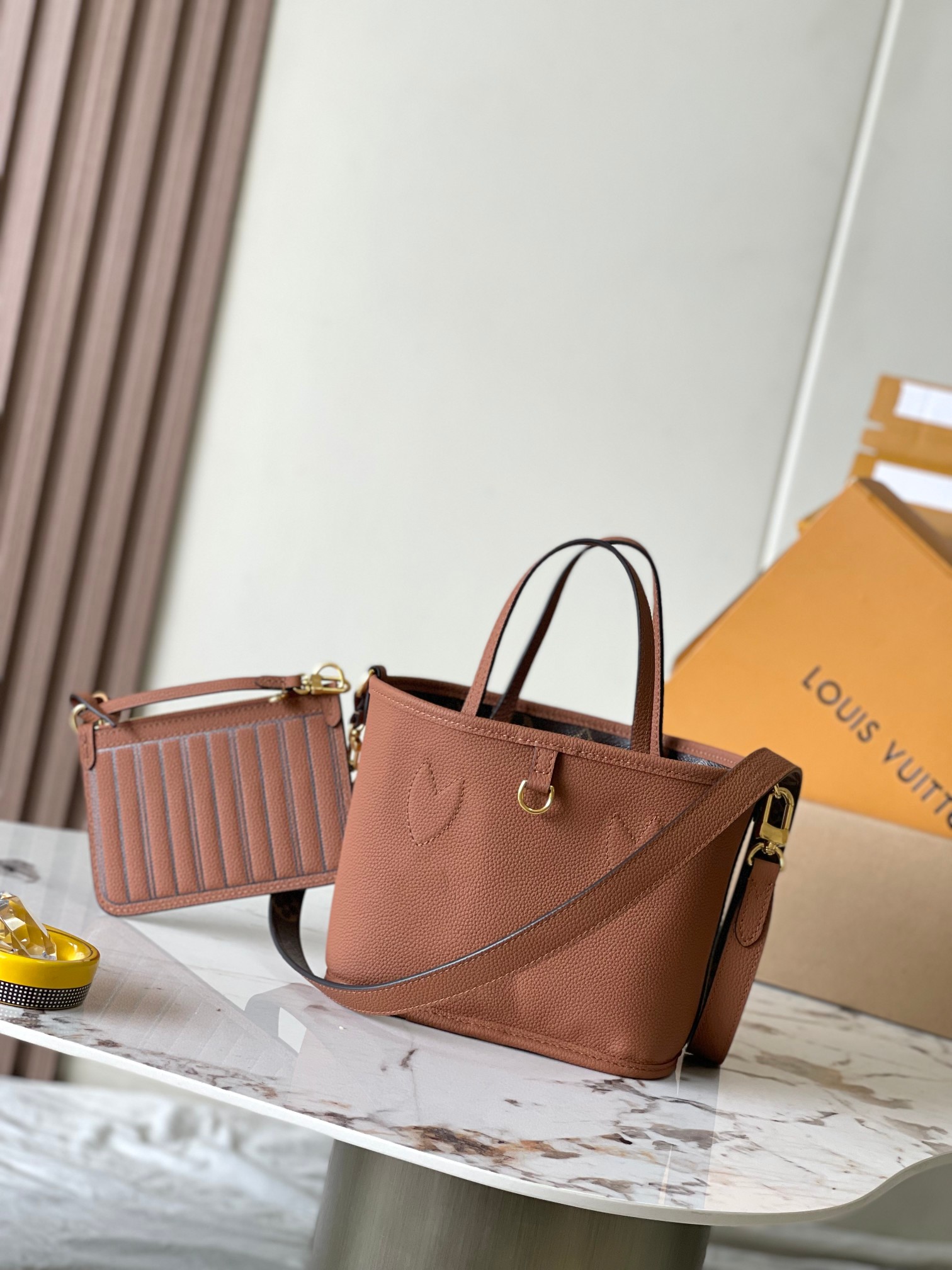 Louis Vuitton Neverfull Bandouliere Inside Out BB Handbag - Image 4