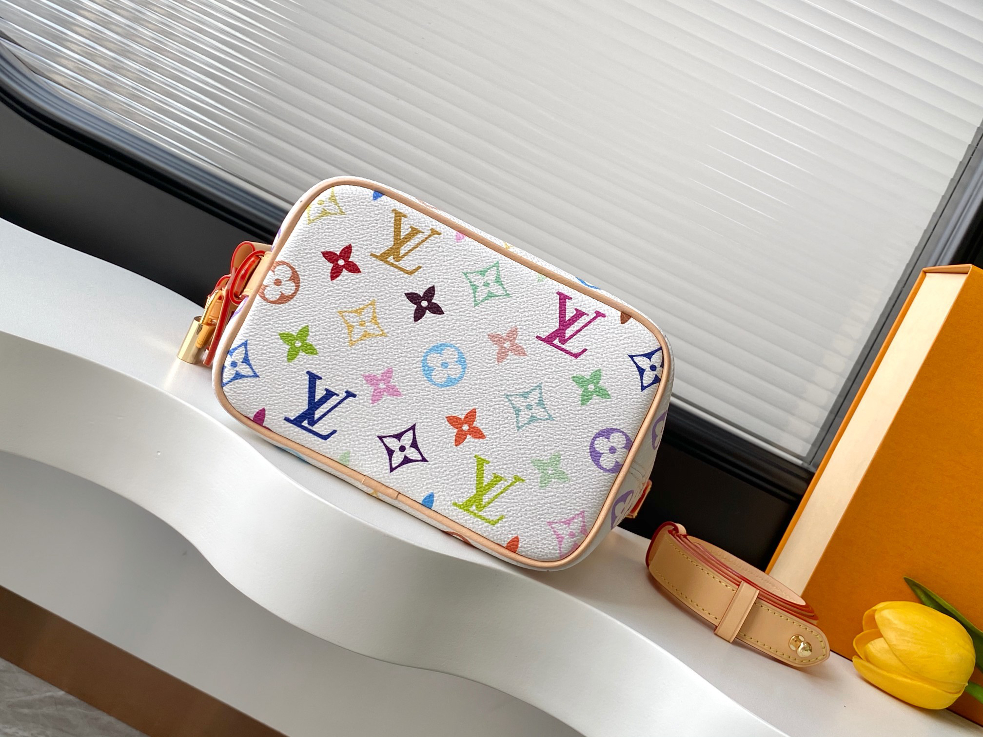 Louis Vuitton x Takashi Murakami All In BB Handbag - Image 4