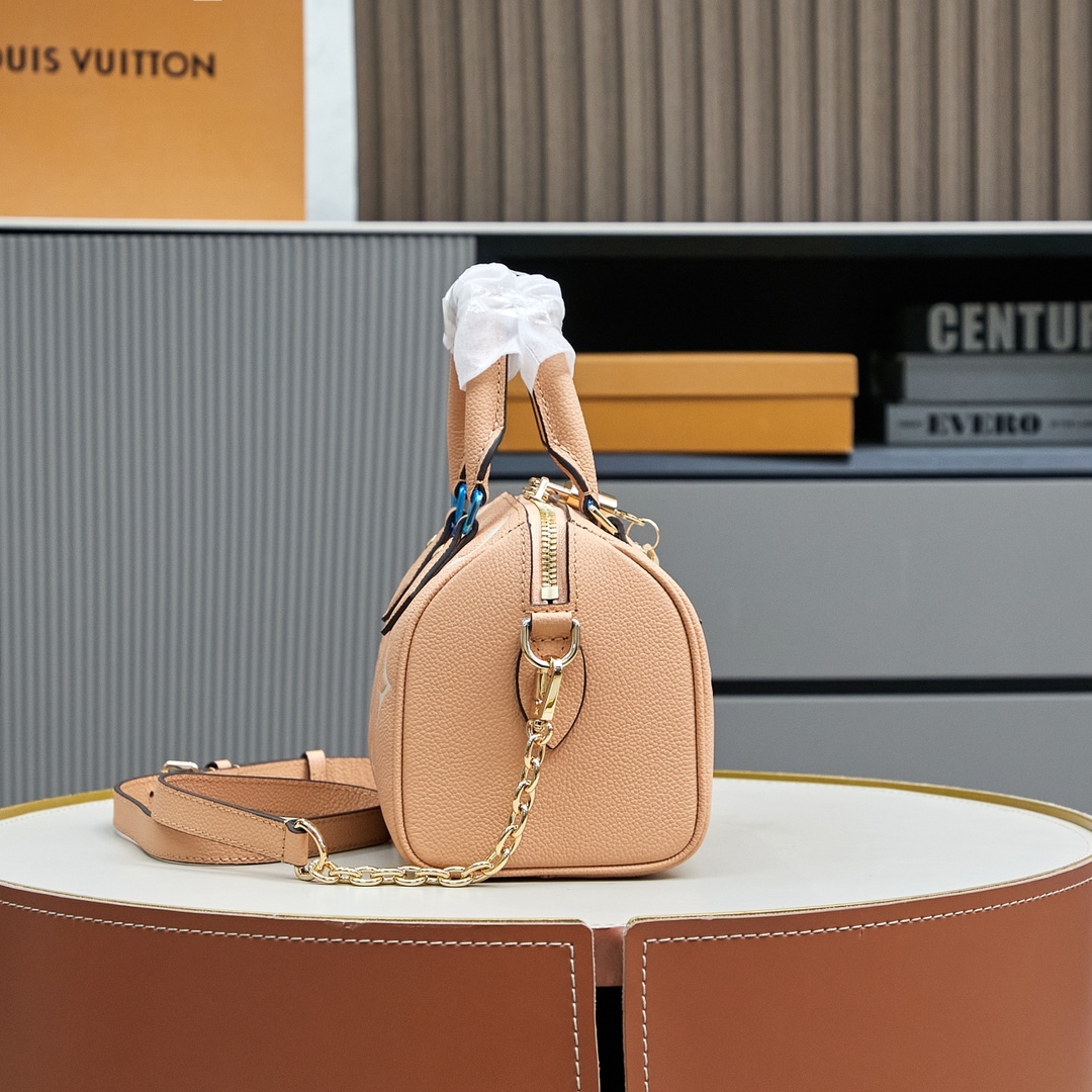 Louis Vuitton Speedy Bandoulière 20 Monogram Empreinte Leather Bag - Image 4