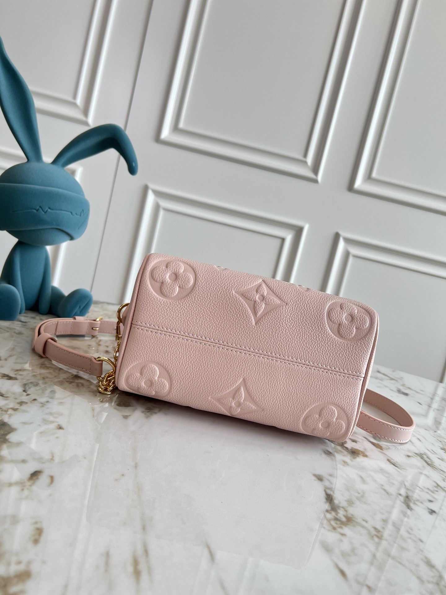 Louis Vuitton Speedy Bandoulière 20 Monogram Empreinte Leather Handbag - Image 4