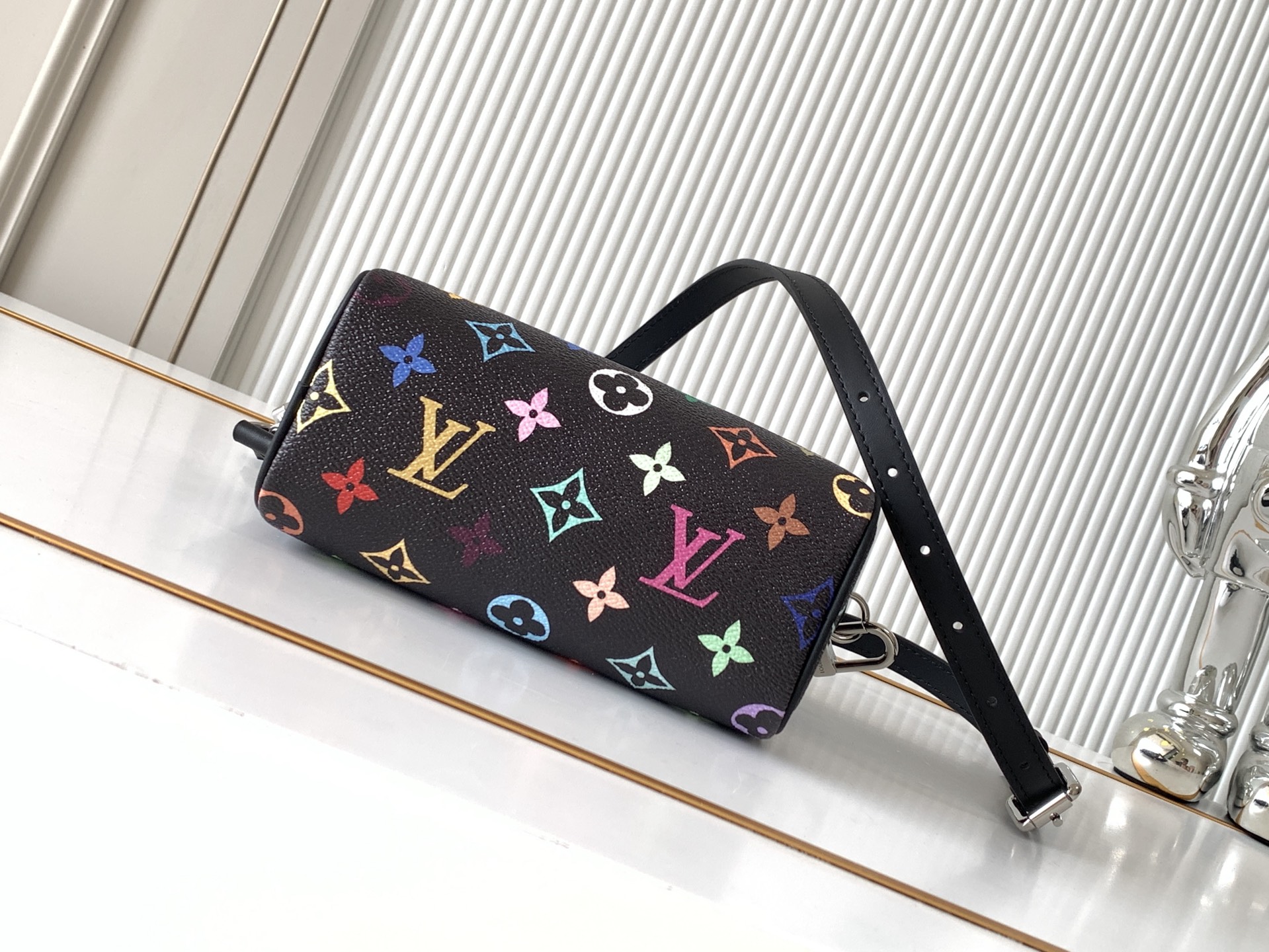 Louis Vuitton Nano Speedy Handbag – LV x Takashi Murakami - Image 4