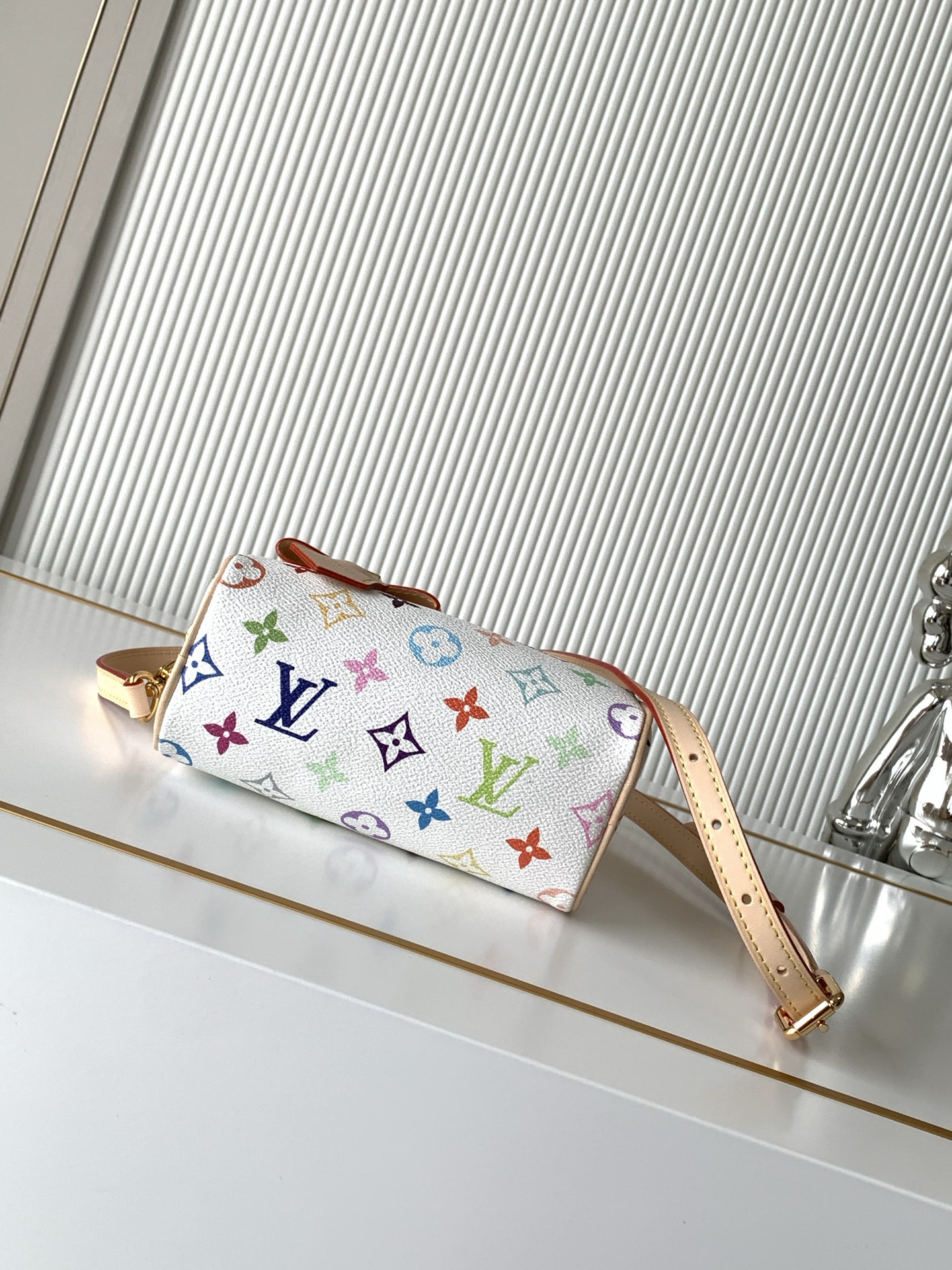 Louis Vuitton Nano Speedy Monogram Canvas Crossbody Bag - Image 4