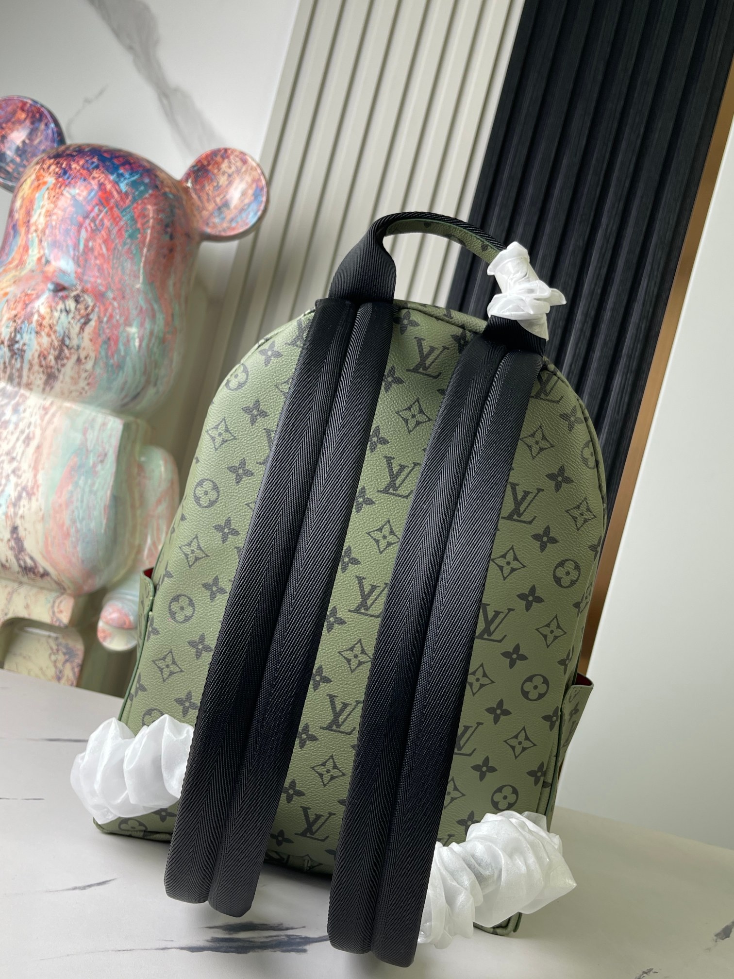 Louis Vuitton Discovery Small Backpack M46802 in Green Monogram - Image 4
