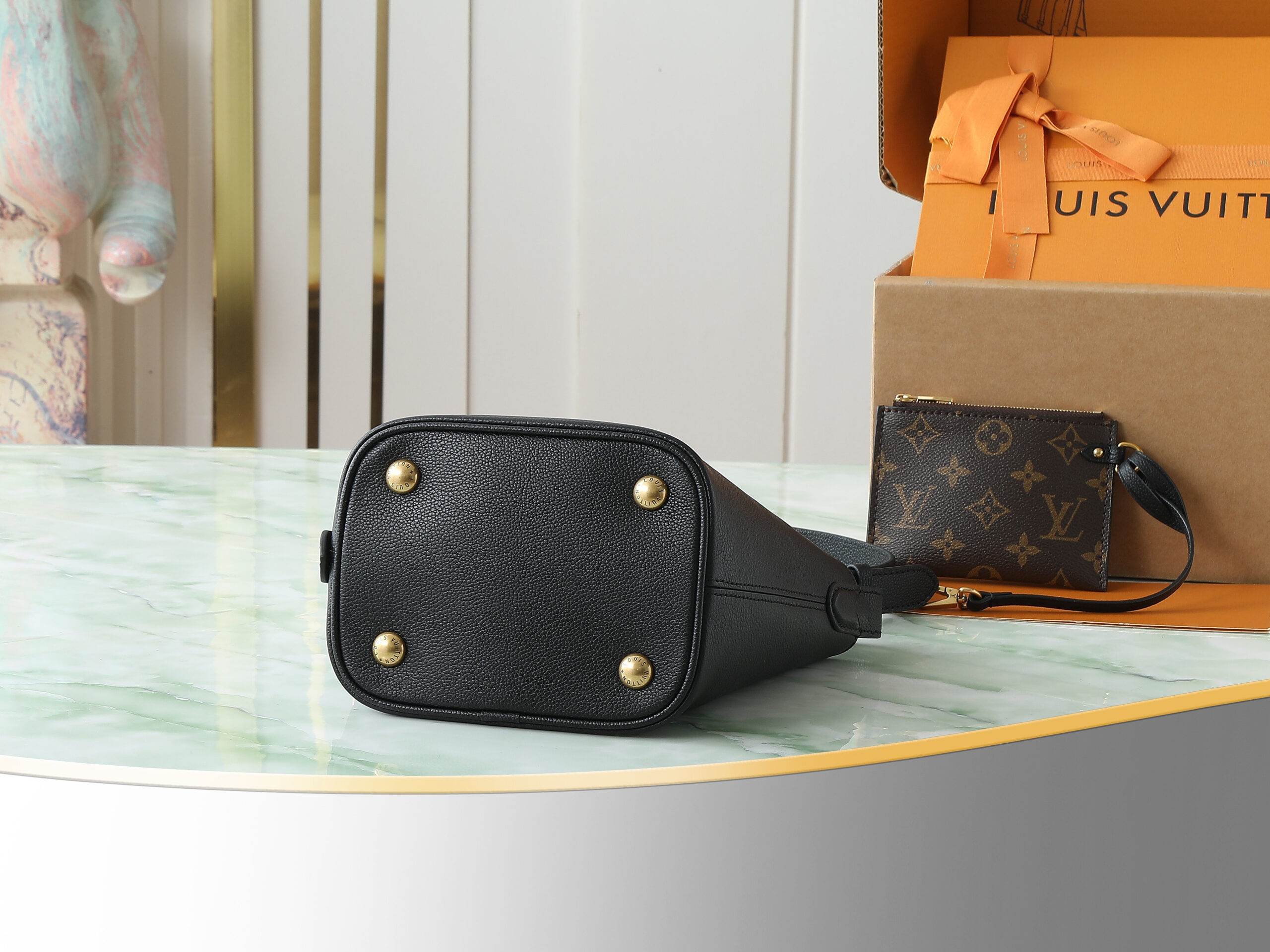 Louis Vuitton All In BB Bucket Bag M25543 in Black - Image 4