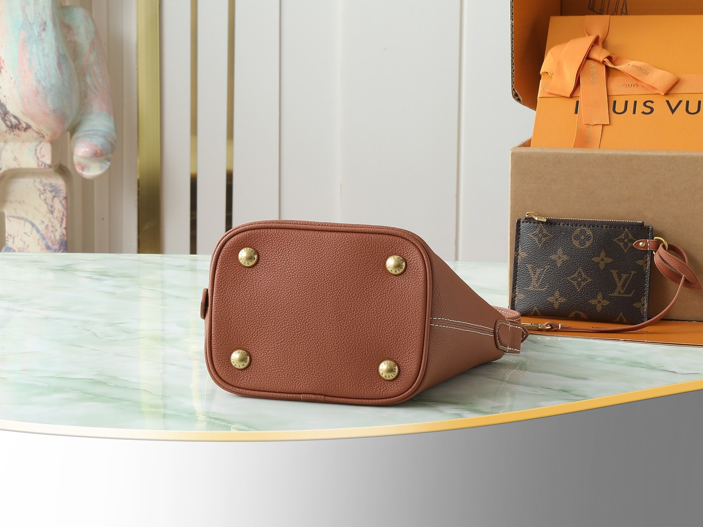 Louis Vuitton All In BB Bucket Bag M14416 in Brown - Image 4