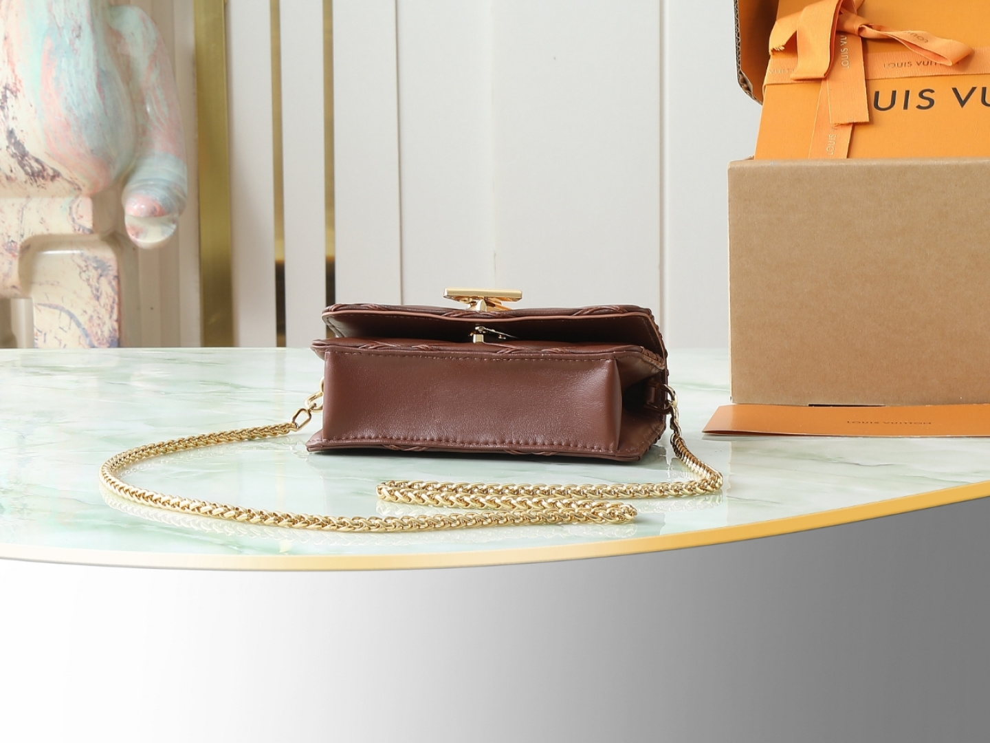 Louis Vuitton Wallet On Chain Go-14 M13841 Crossbody Bag - Image 4