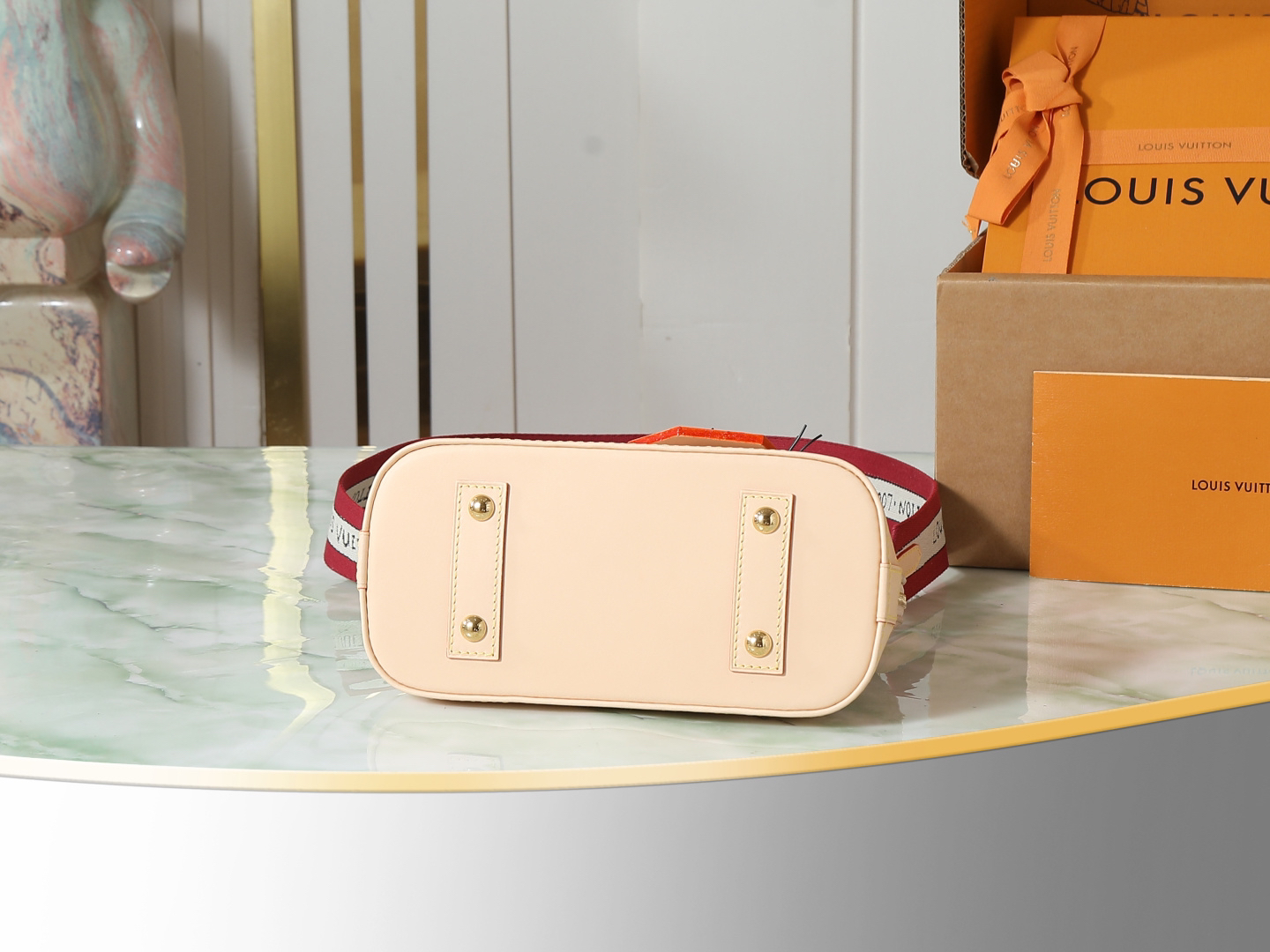 Louis Vuitton Alma BB Meowgram Canvas Crossbody Bag - Image 4