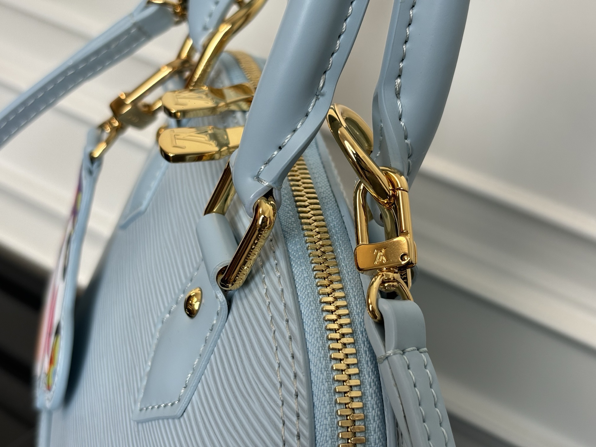 Louis Vuitton x Murakami Alma BB Handbag in Epi Leather - Image 4