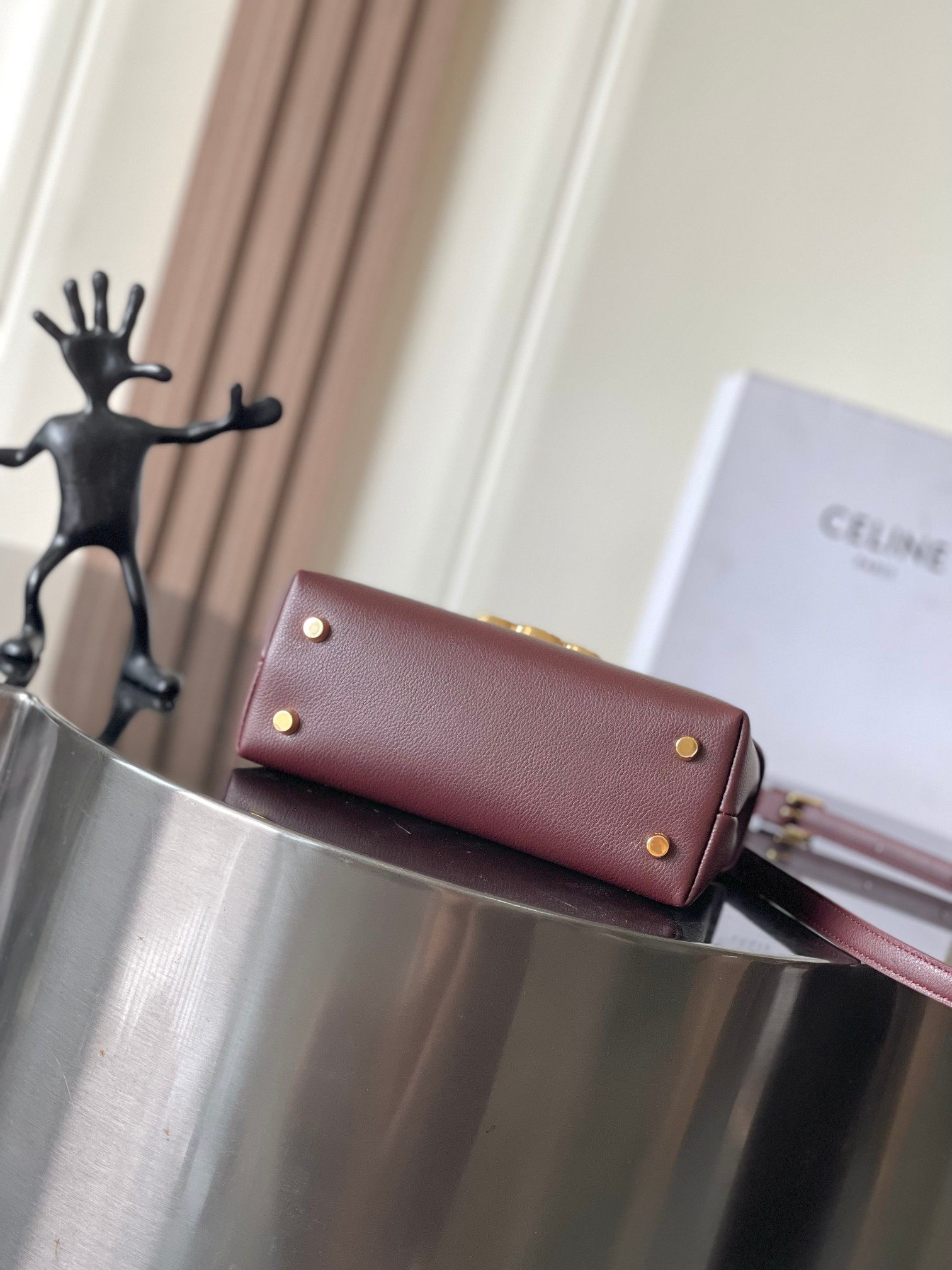 CELINE Teen Nino Soft Calfskin Handbag - Image 4