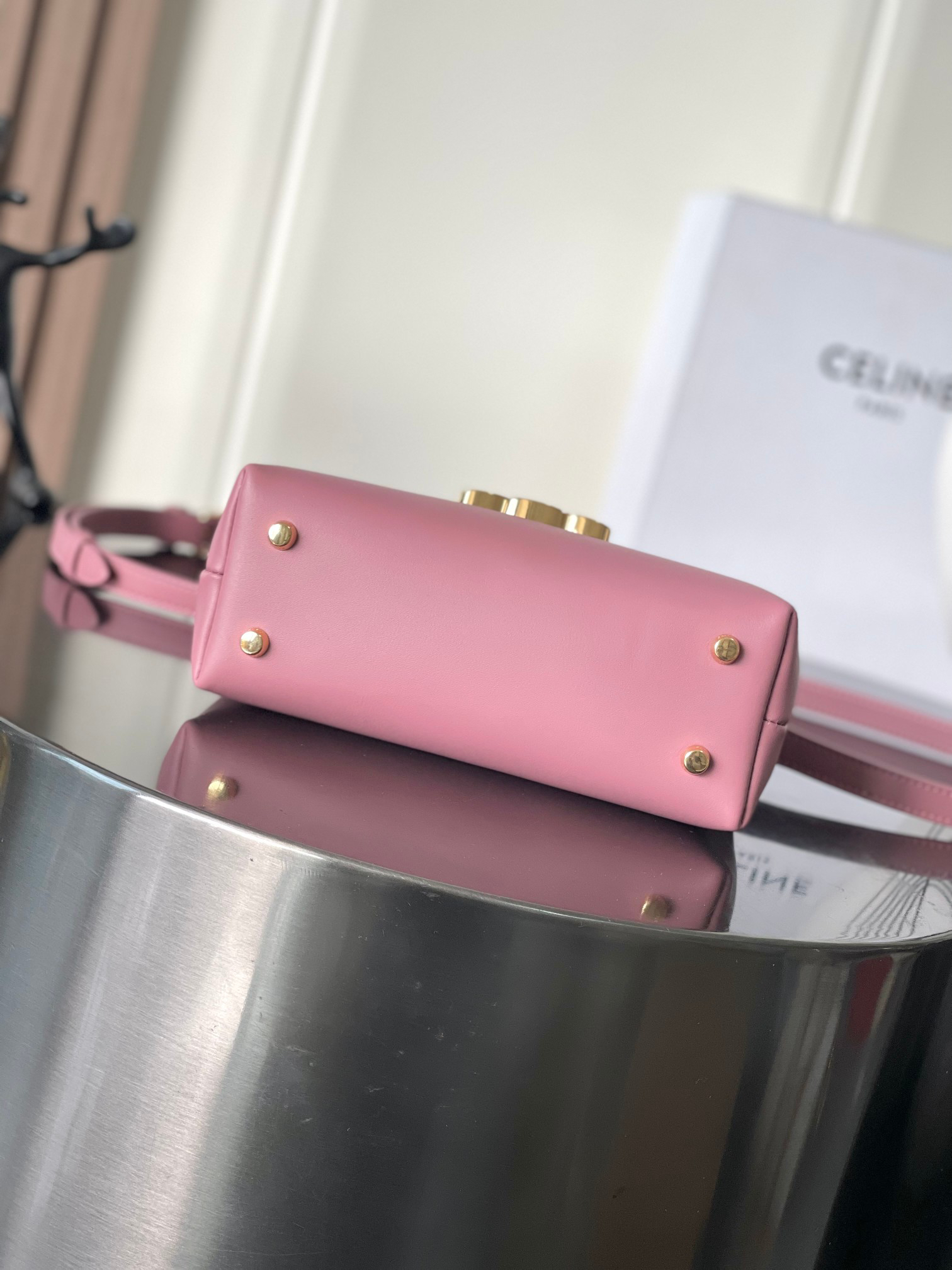 Celine Teen Nino Soft Calfskin Handbag - Image 4