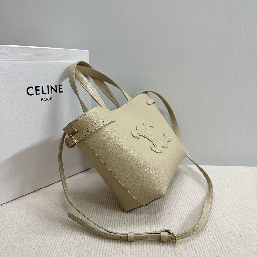 Cabas Anais Textured Leather Tote Bag - Image 4