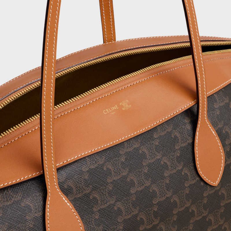 Celine Triomphe Canvas Large Duffle Bag - Image 4