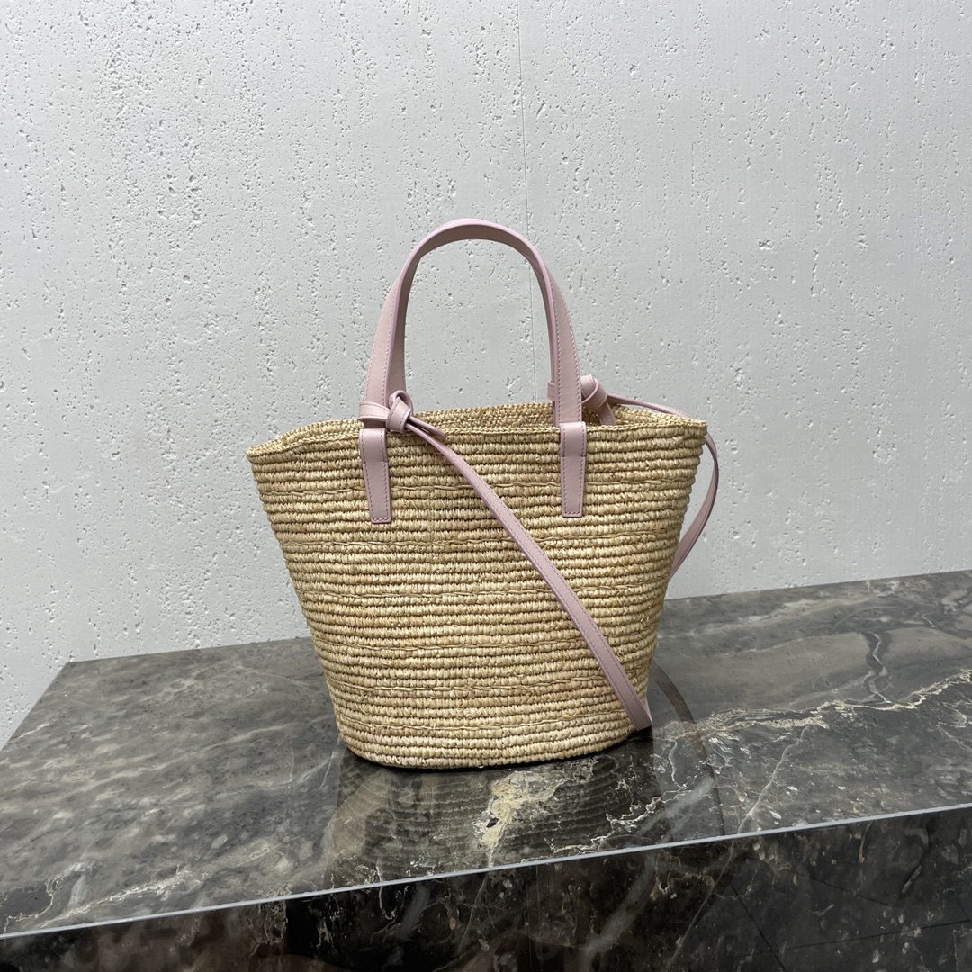 Celine Teen Woven Basket Handbag - Image 4