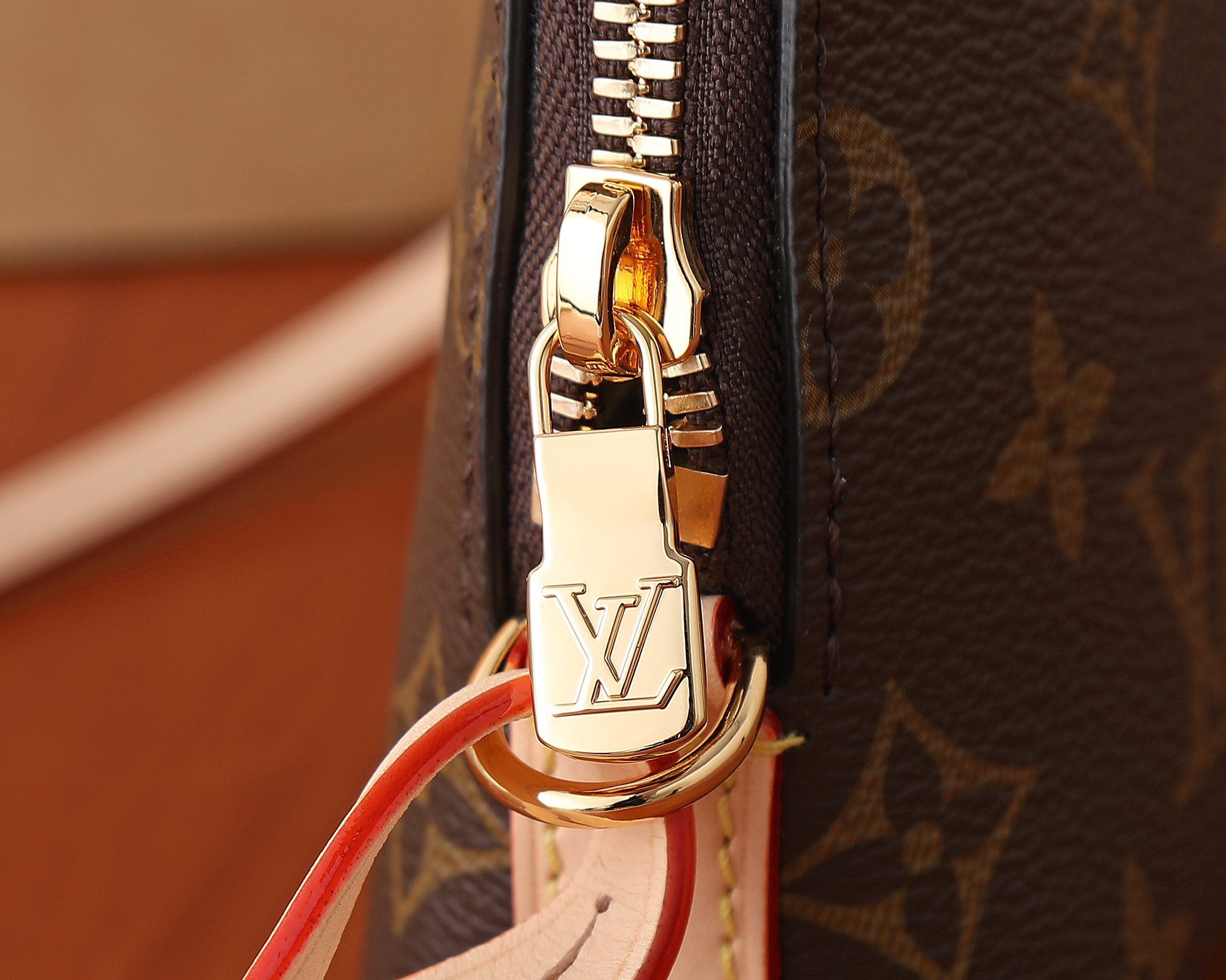 Monogram Canvas Small Crossbody Organizer with Detachable Strap - Image 4