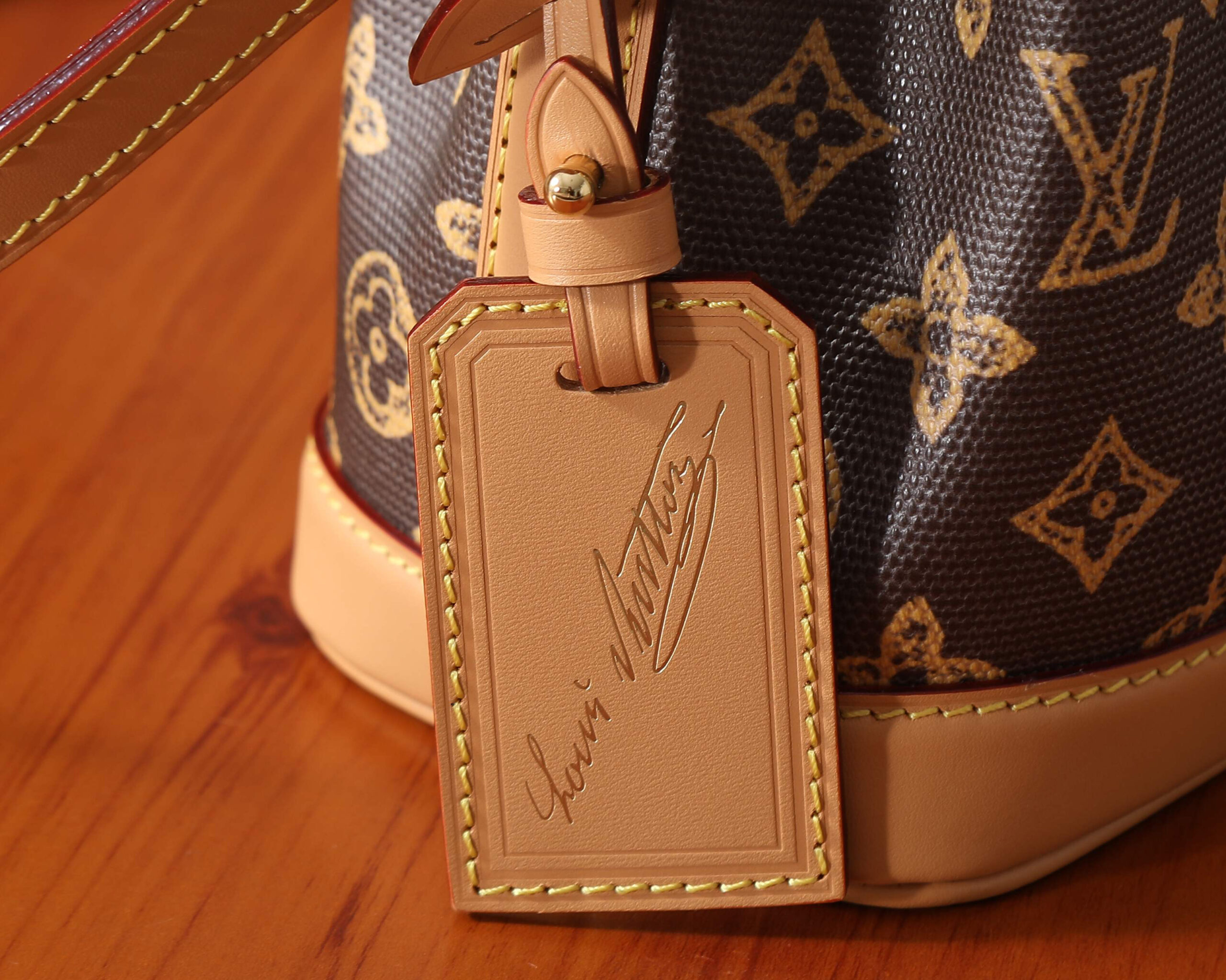 Louis Vuitton Nano Noé Monogram Canvas Bucket Bag - Image 4