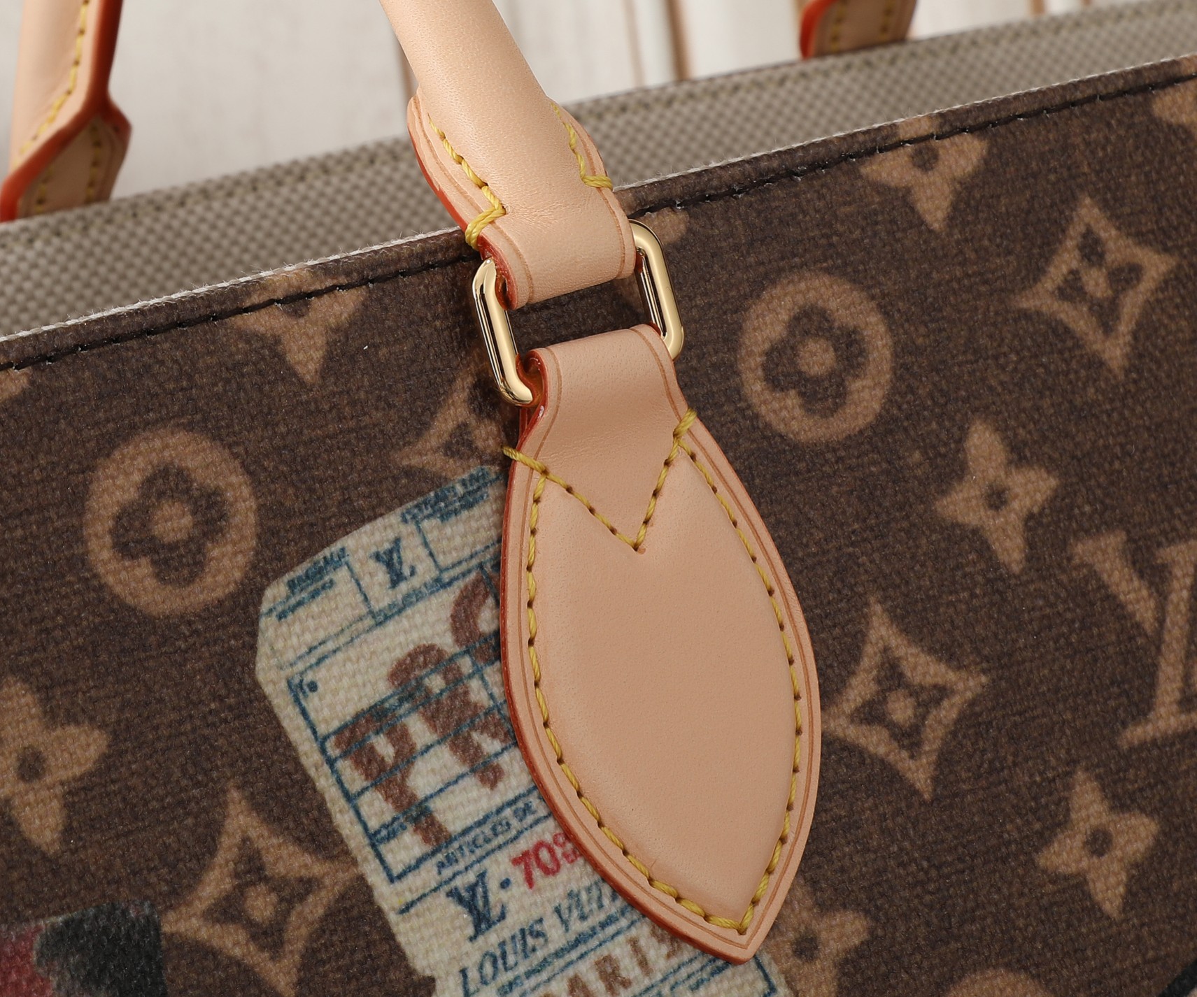Louis Vuitton OnTheGo Voyage Monogram Canvas Tote Bag - Image 4