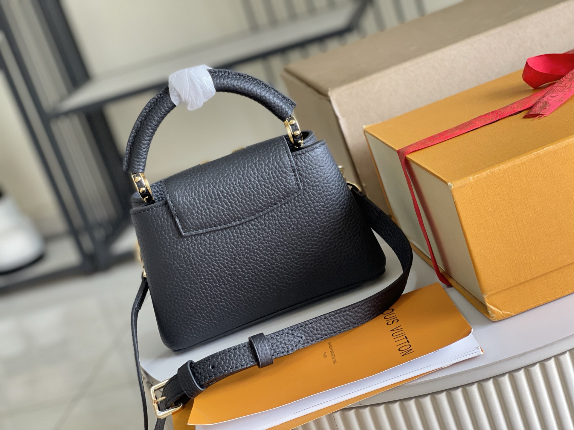 Louis Vuitton Capucines Mini Handbag - Image 4