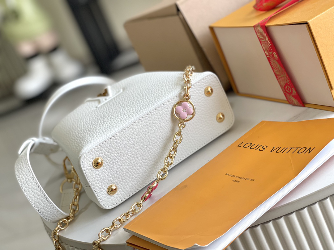 Louis Vuitton Capucines Mini Crossbody Bag - Image 4