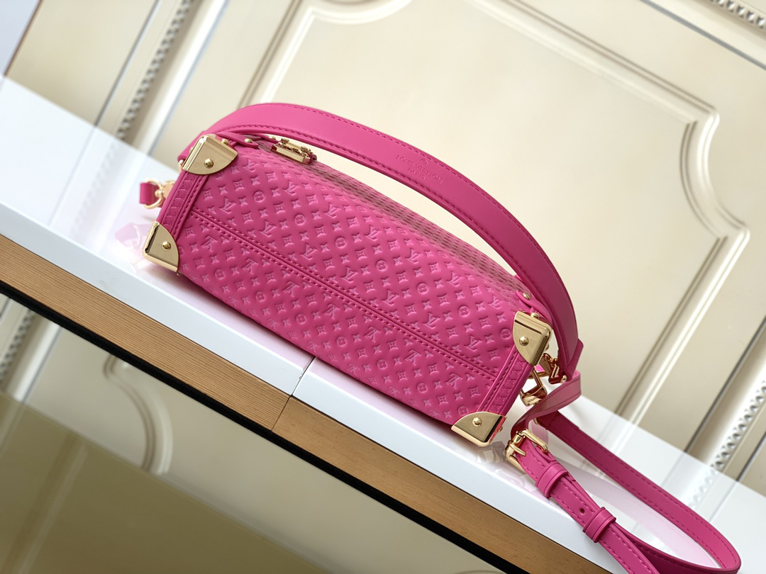 Louis Vuitton Side Trunk Small Monogram Leather Crossbody Bag M46358 - Image 4
