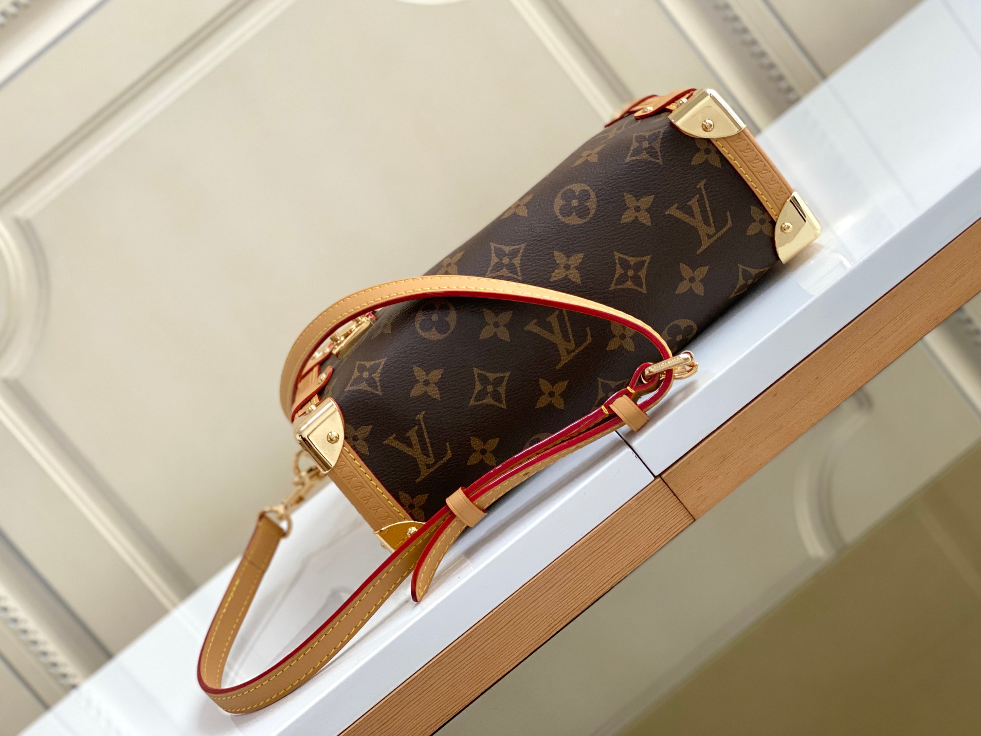 Louis Vuitton Side Trunk PM Monogram Crossbody Bag M46358 - Image 4