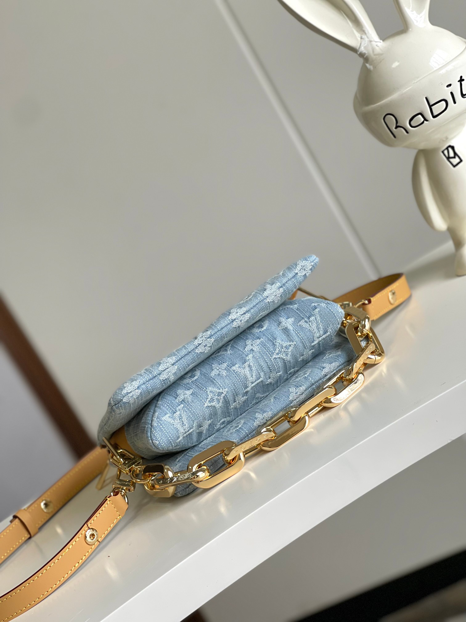 Nano Speedy Denim Crossbody Bag - Image 4