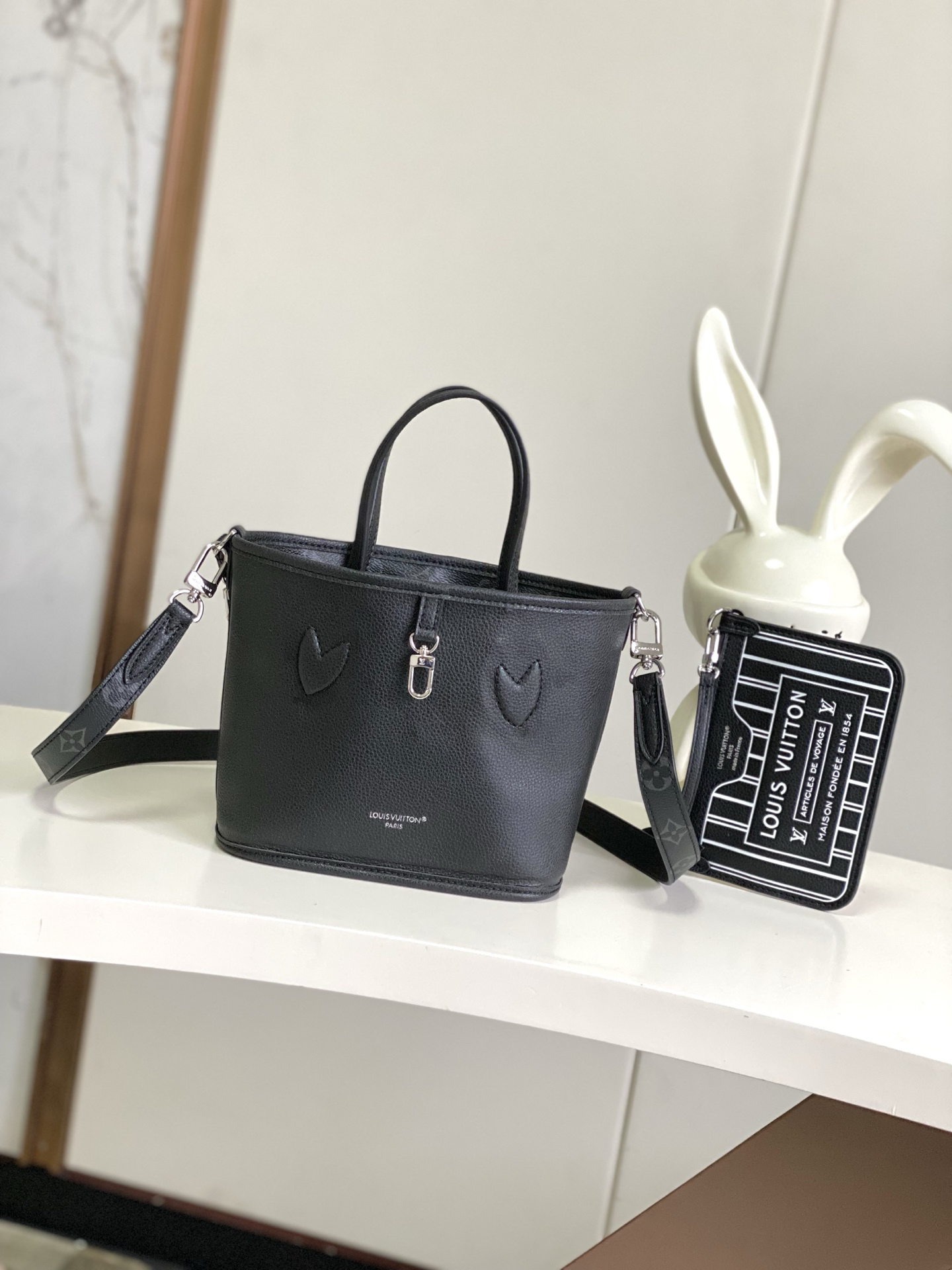 Louis Vuitton Neverfull Bandouliere Inside Out BB Reversible Tote Bag - Image 4