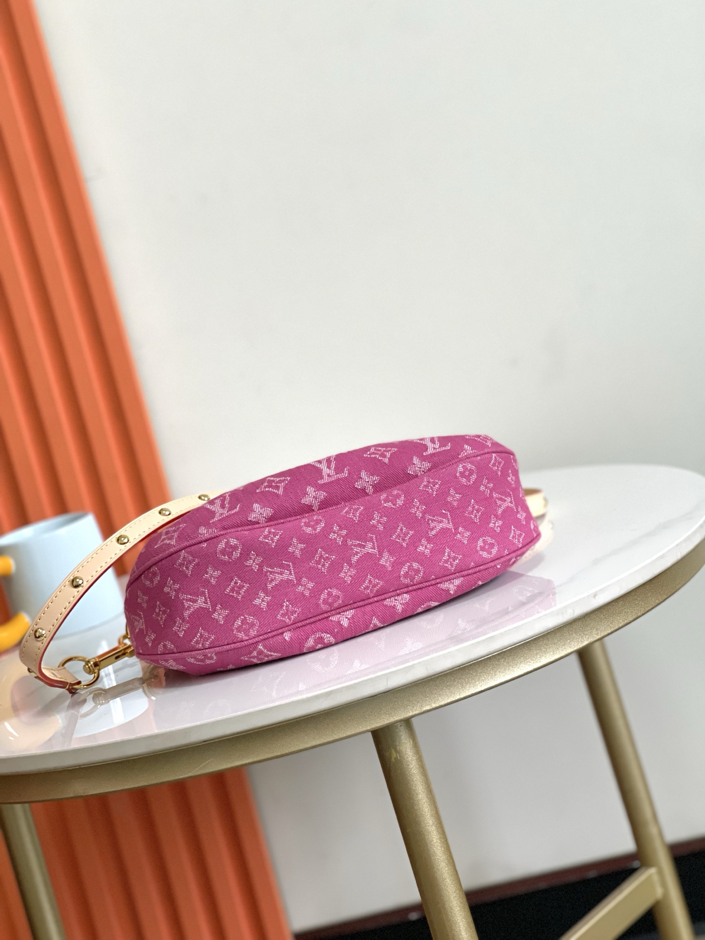 Sunset Rendez-Vous Denim Crossbody Bag - Image 4