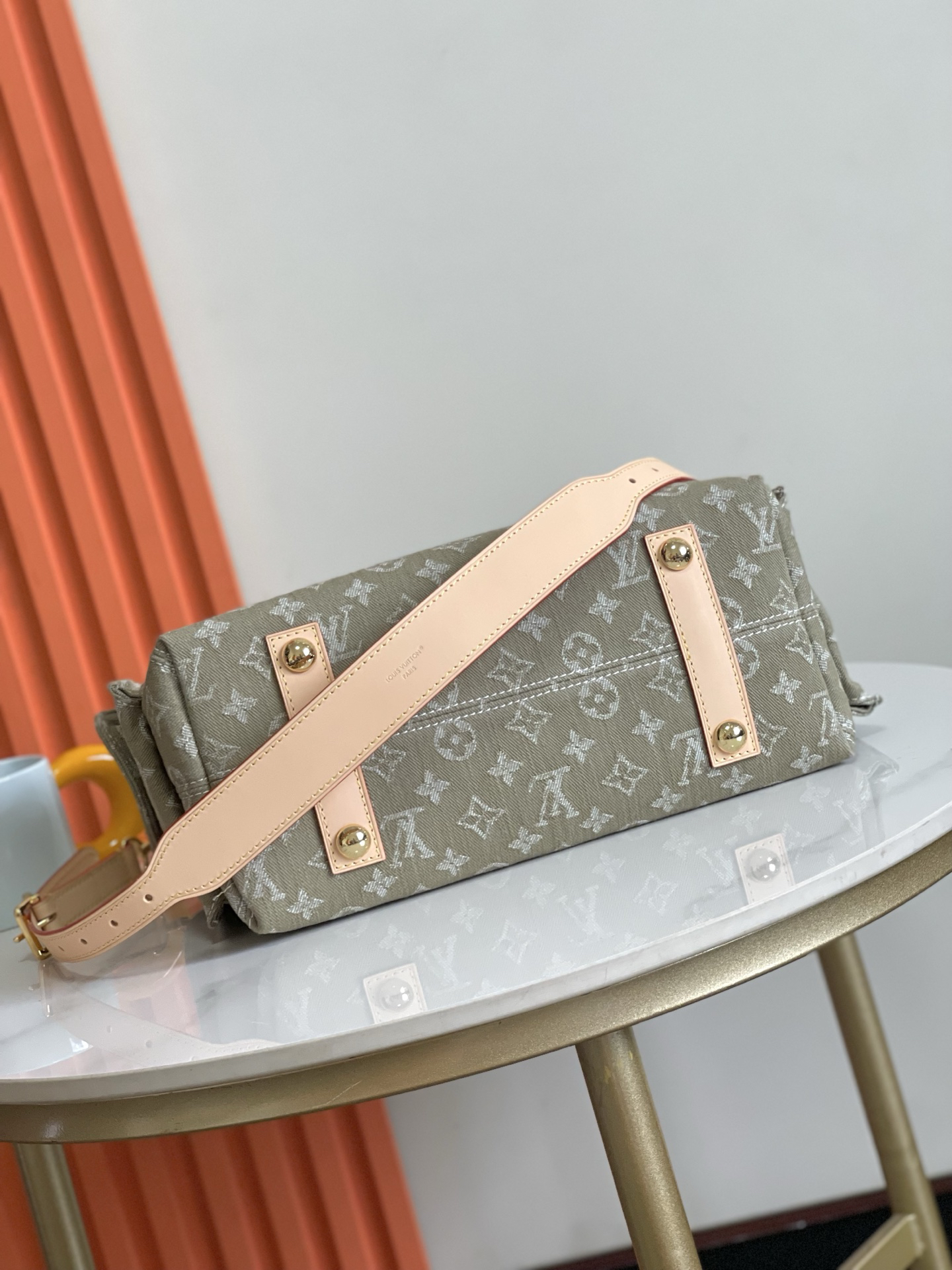 Louis Vuitton Carryall Cargo Small Handbag – Denim Rendez-Vous - Image 4