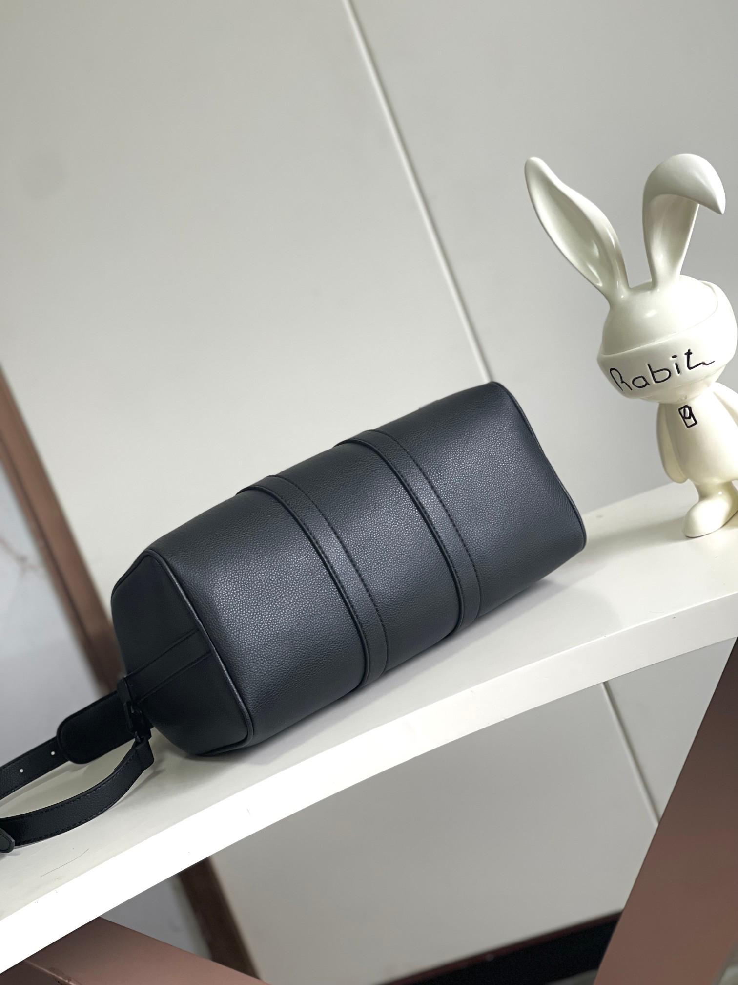 Keepall Bandoulière 35 Leather Travel Bag - Image 4