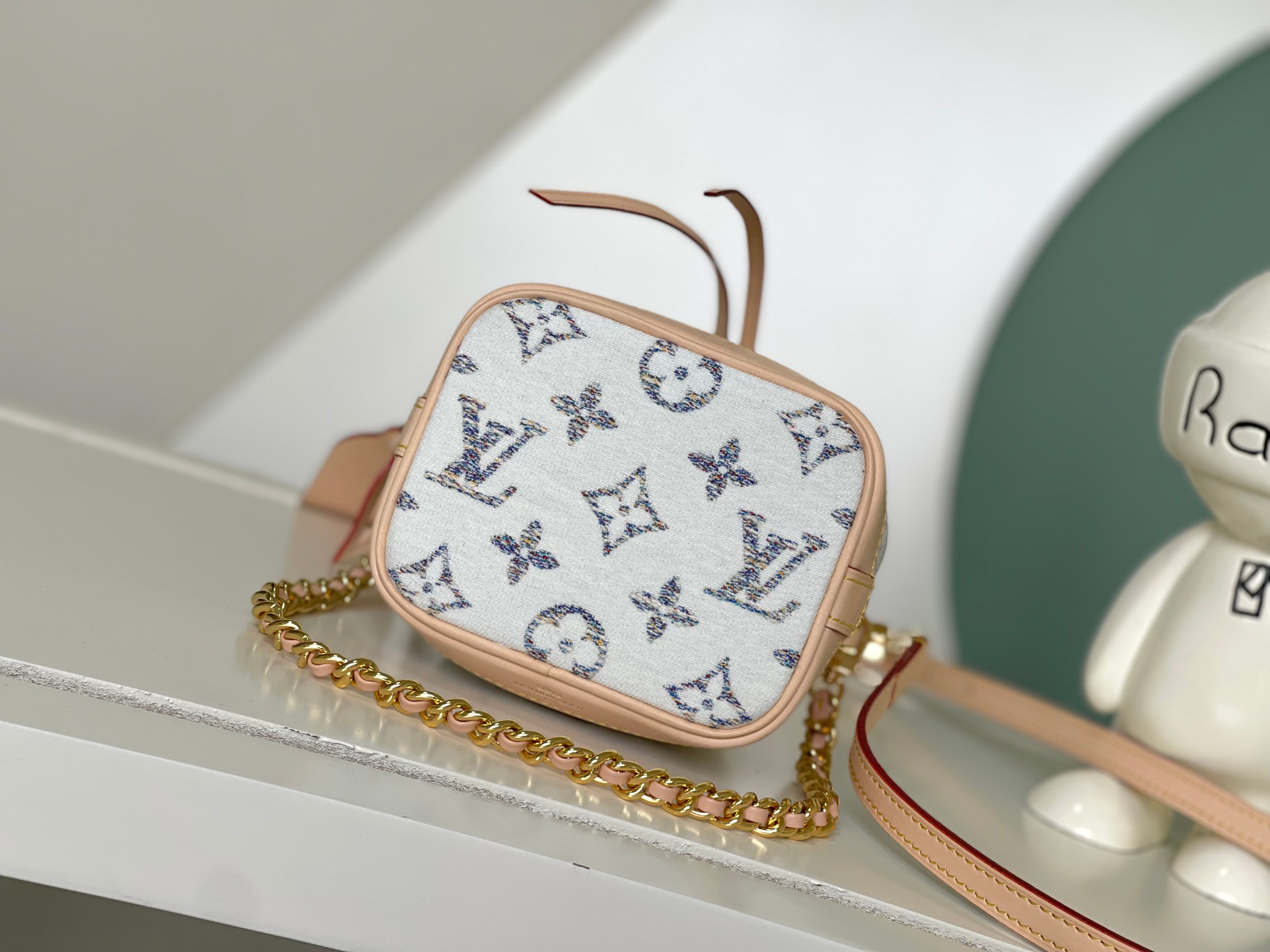 Louis Vuitton Nano Noe Monogram Canvas Crossbody Bag - Image 4