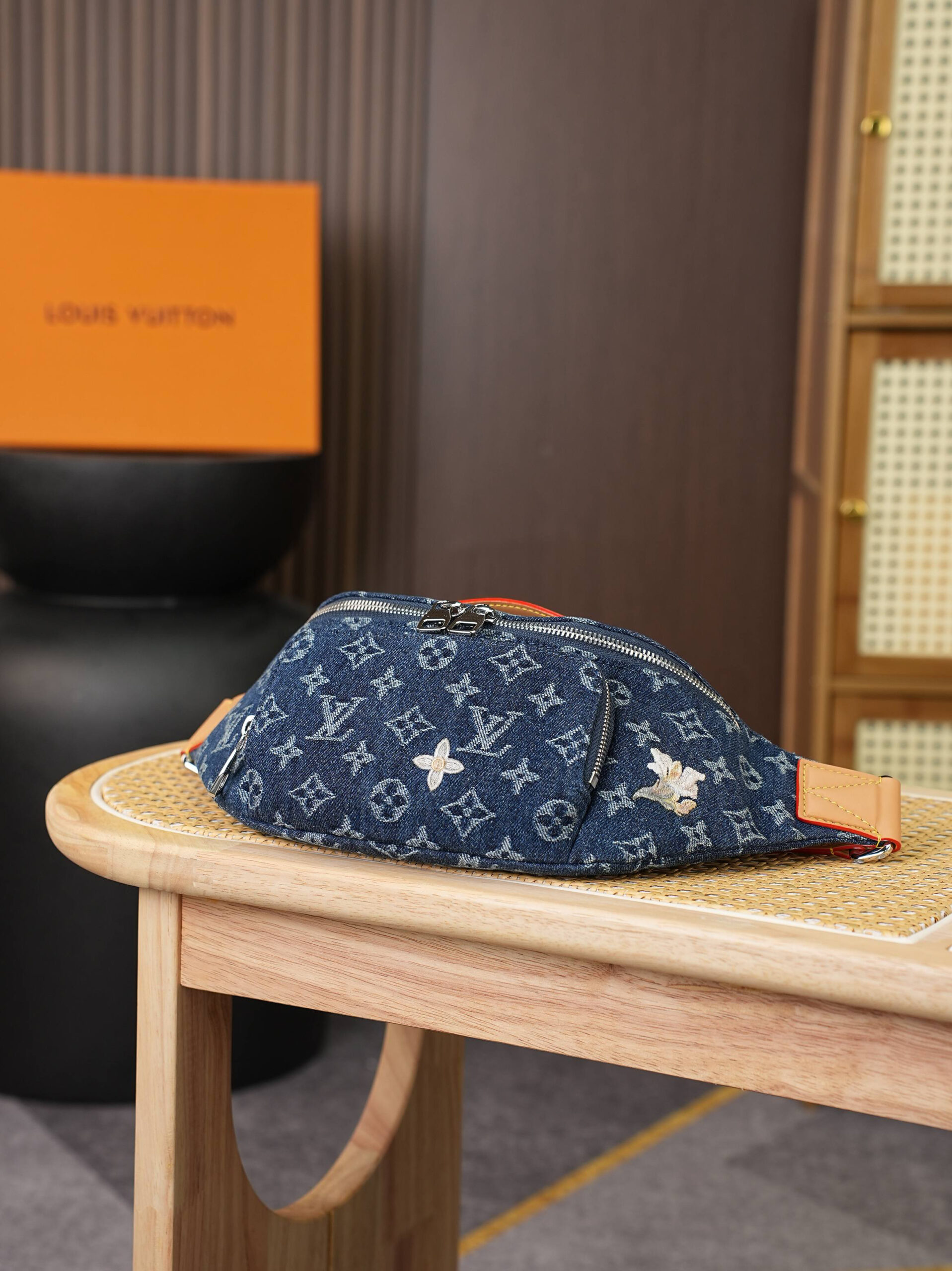 Louis Vuitton Rush Monogram Denim Belt Bag - Image 4