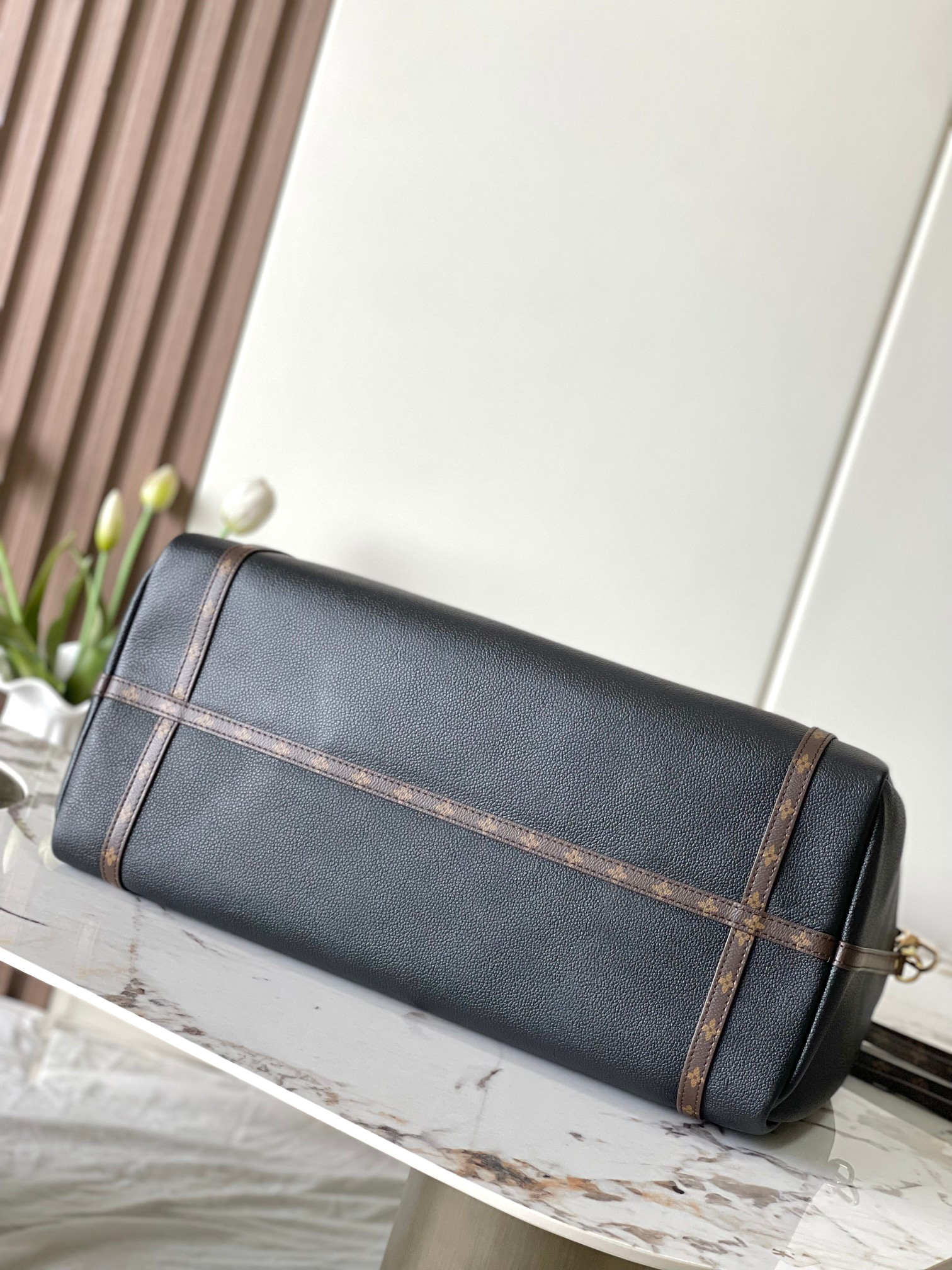 Express Travel Large Keepall Bag in Black - Image 4