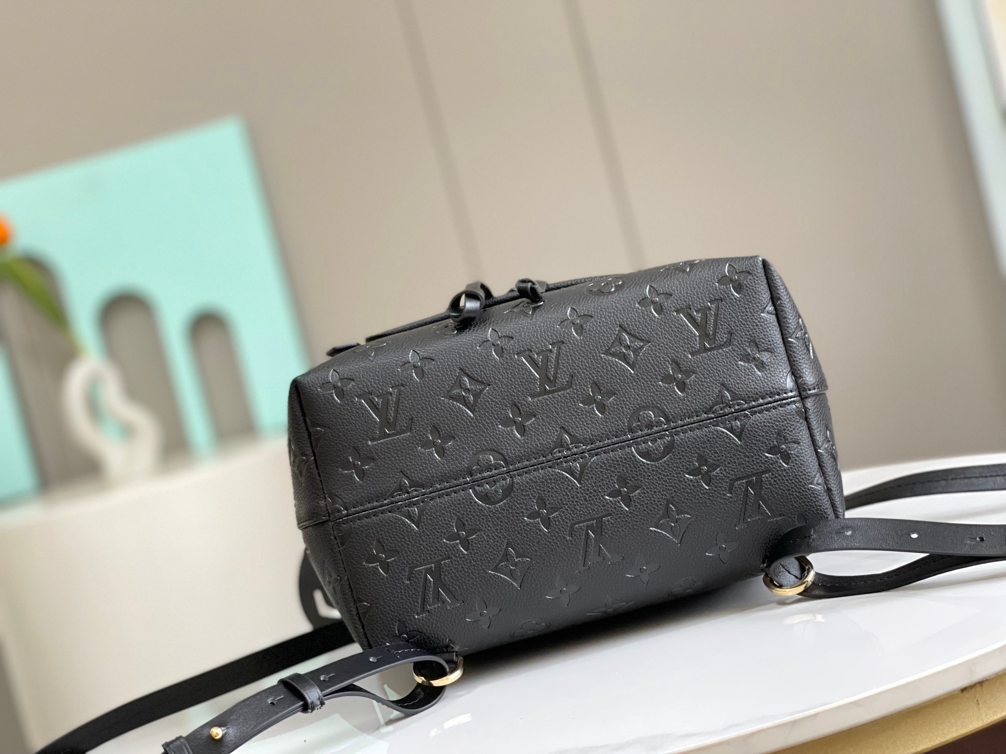 Louis Vuitton Montsouris 45205 Monogram Empreinte Leather Backpack - Image 4