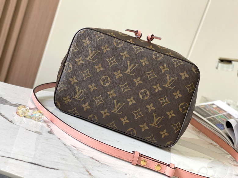 NÉONOÉ M44022 Pink Chip Handbag - Image 4