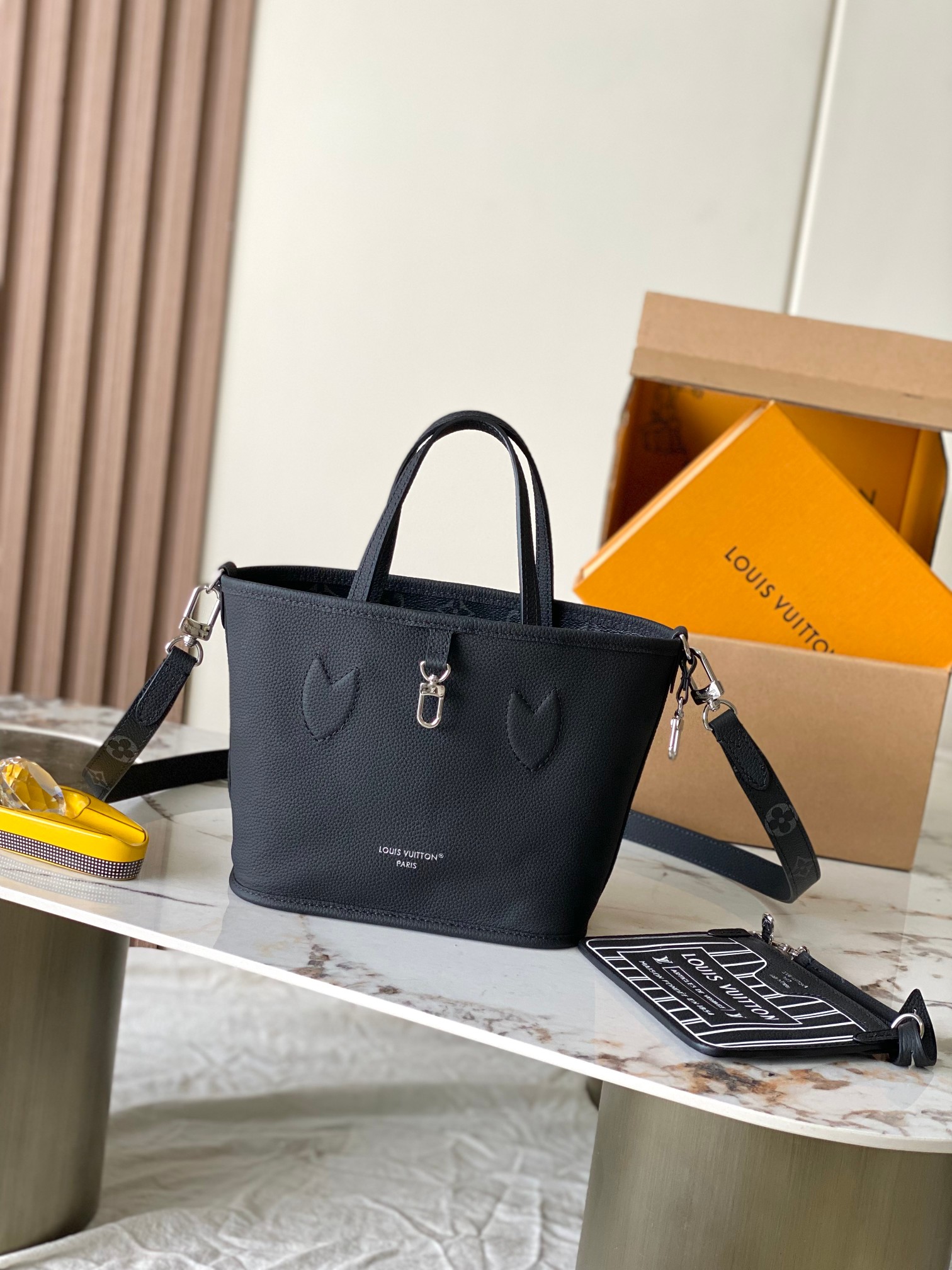 Louis Vuitton Neverfull Bandouliere Inside Out BB Crossbody Bag - Image 4